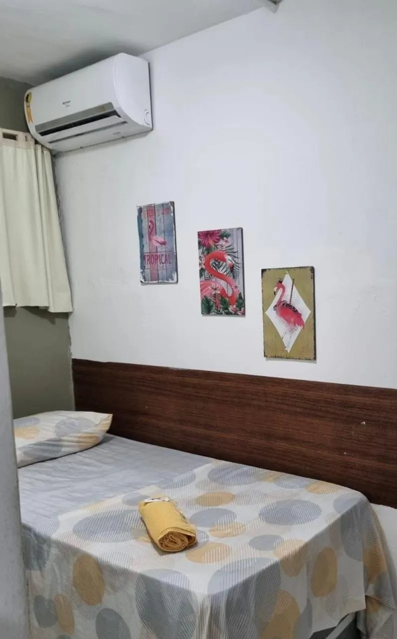 Bed in Casa da Esquina Pousada