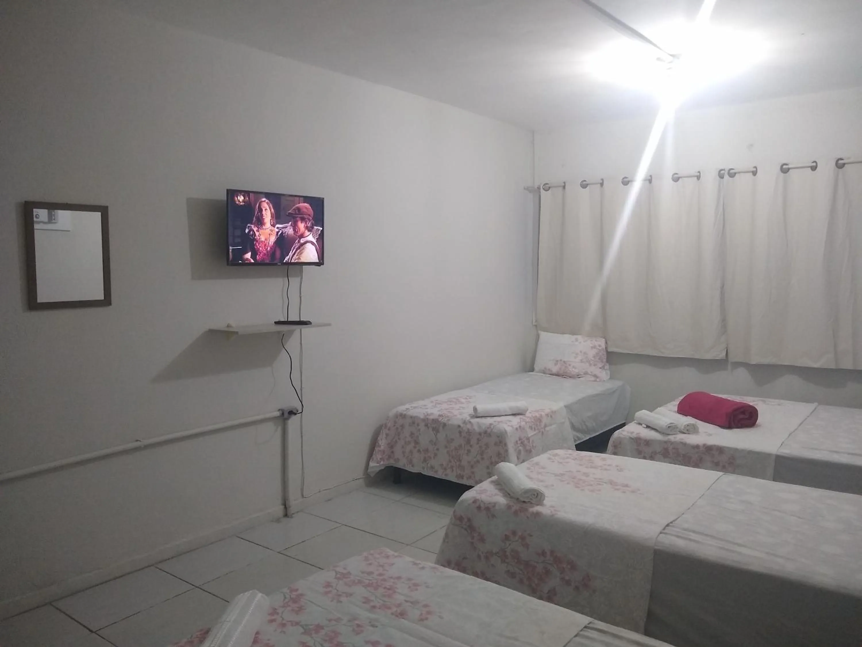 Bed in Casa da Esquina Pousada