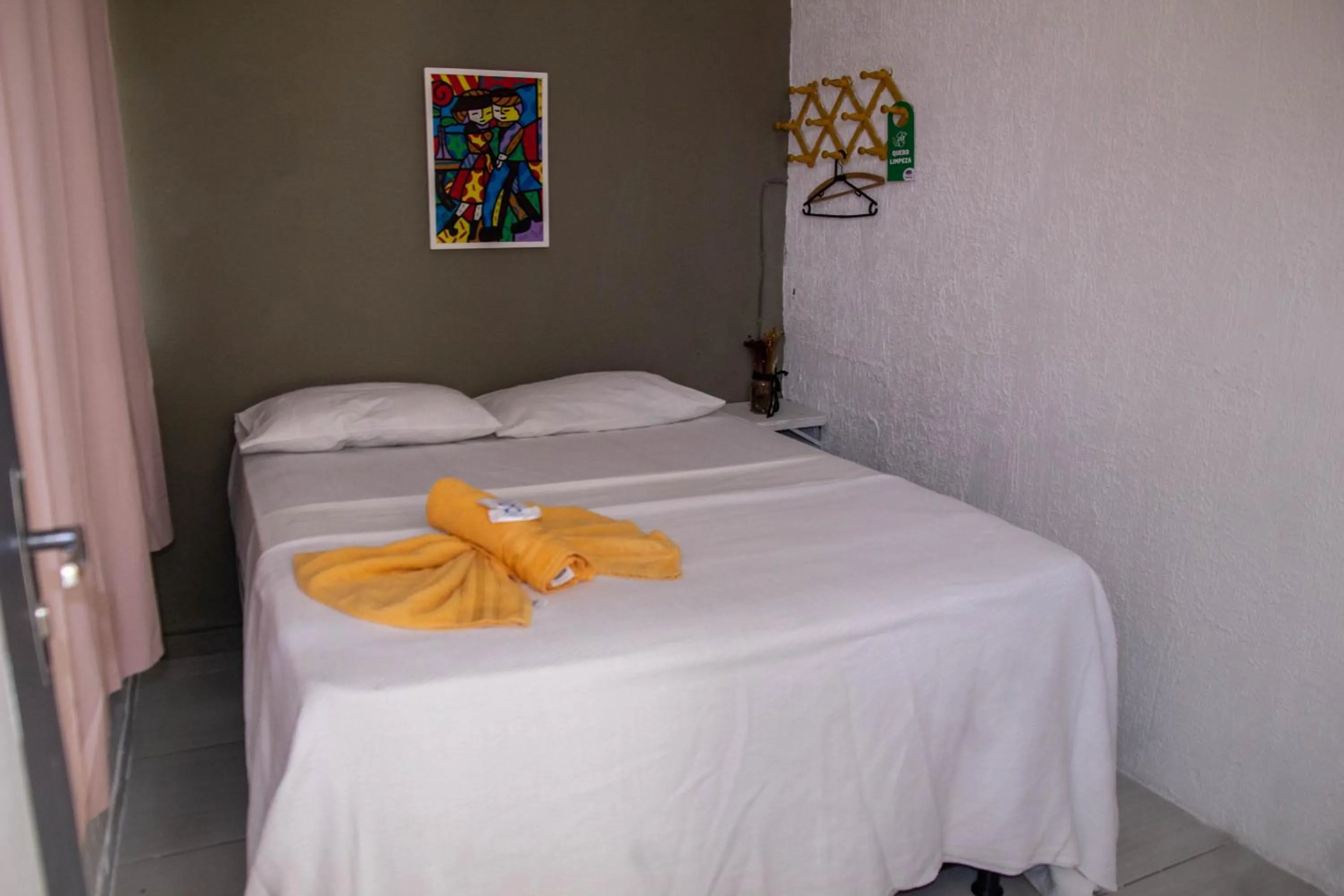 Bed in Casa da Esquina Pousada