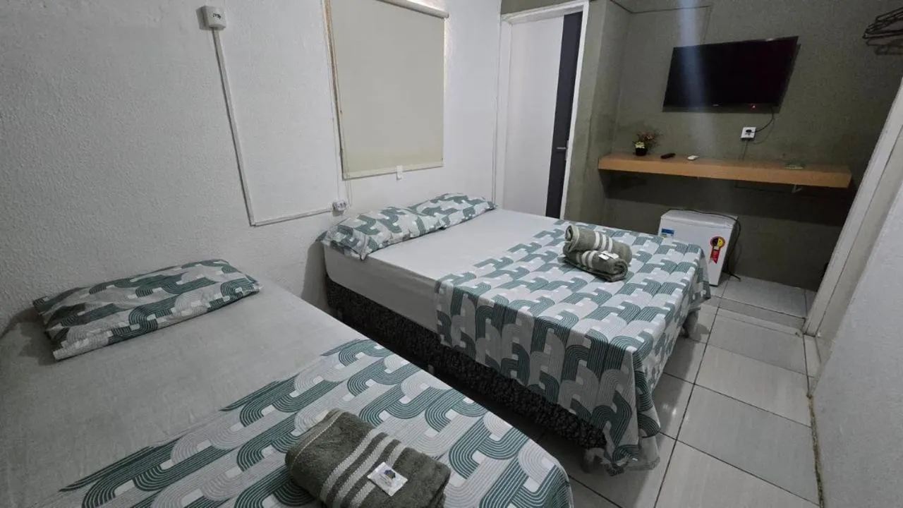 Bed in Casa da Esquina Pousada