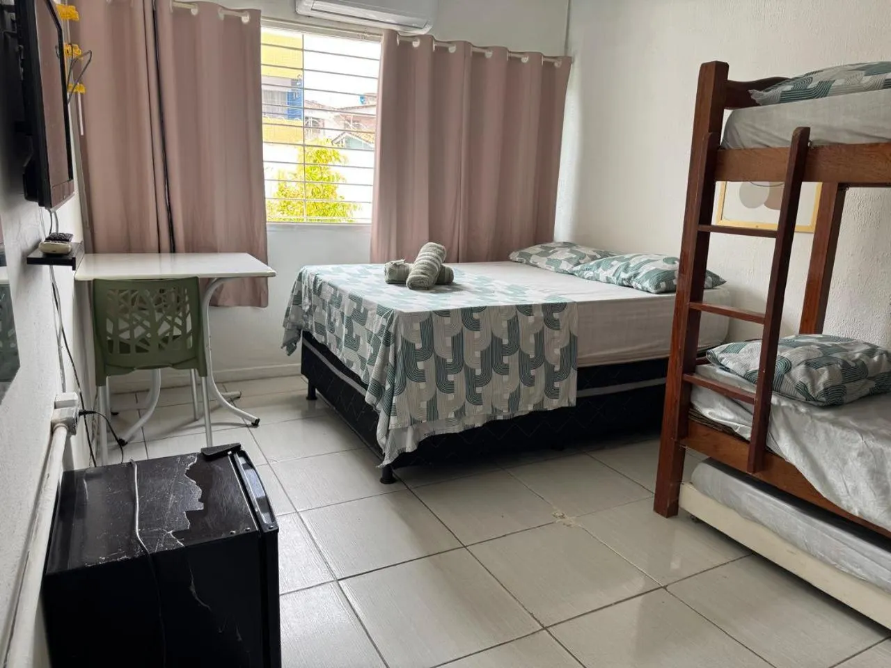 Bed in Casa da Esquina Pousada