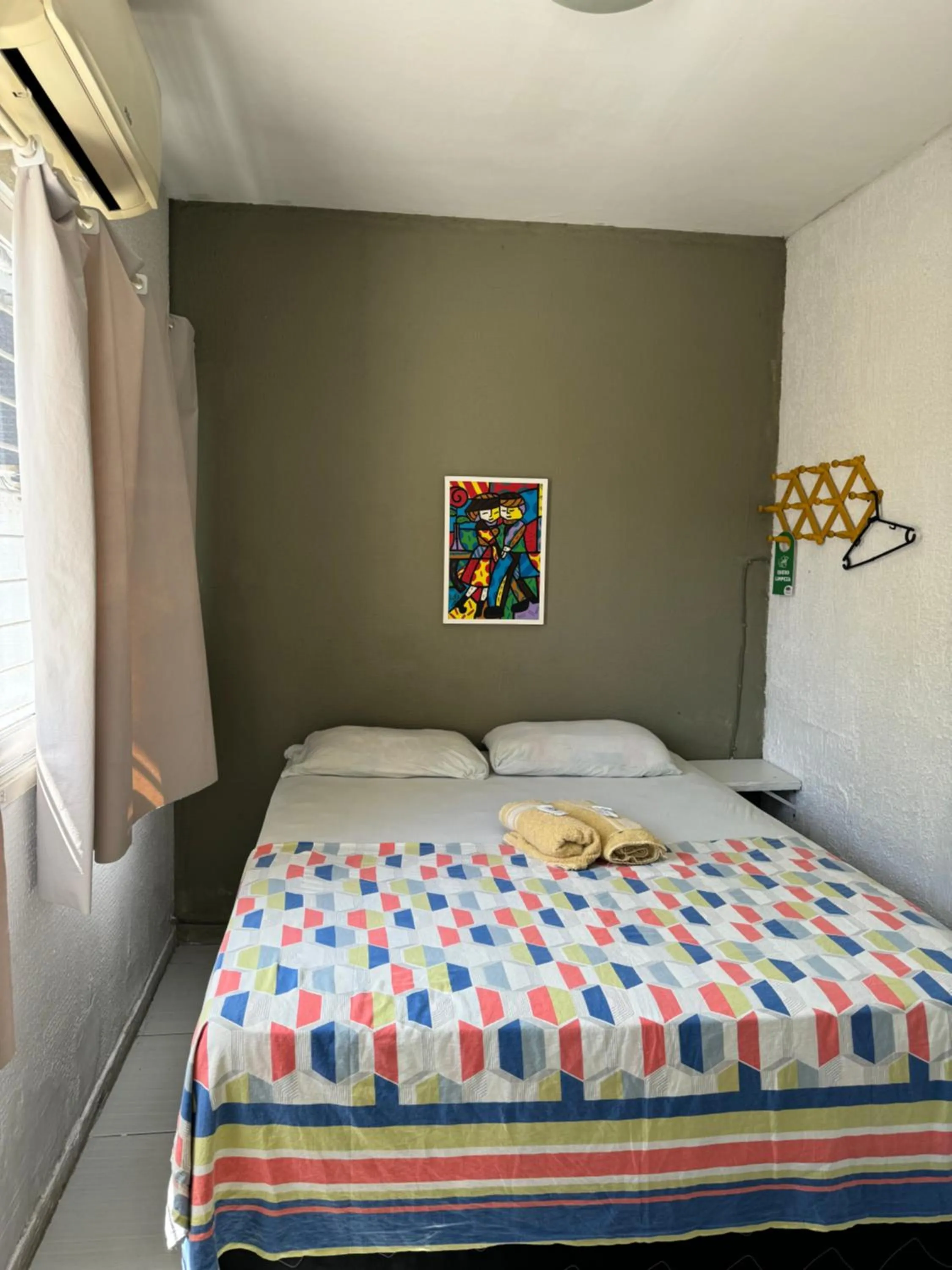 Bed in Casa da Esquina Pousada