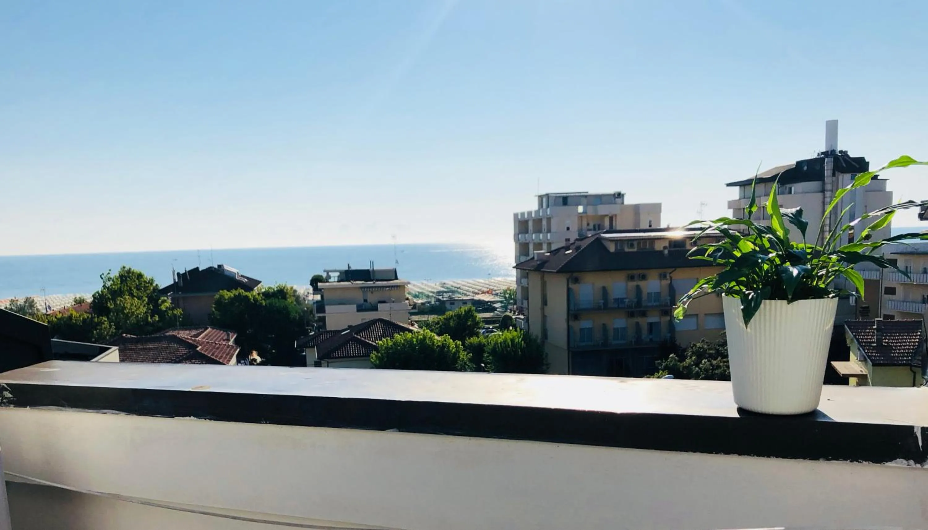 Balcony/Terrace in Hotel Aplo - Breakfast Experience