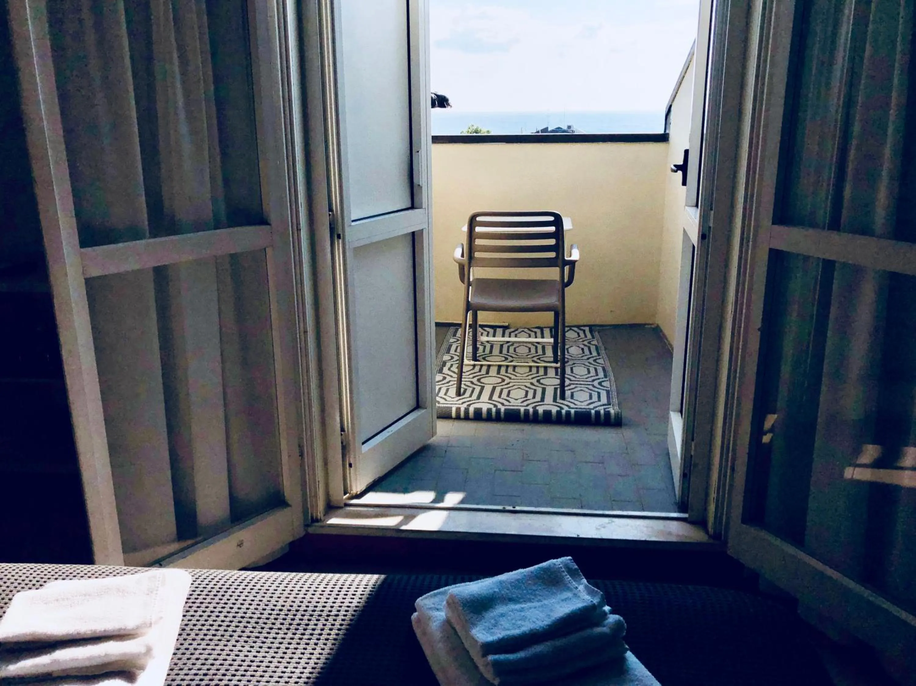 Balcony/Terrace in Hotel Aplo - Breakfast Experience