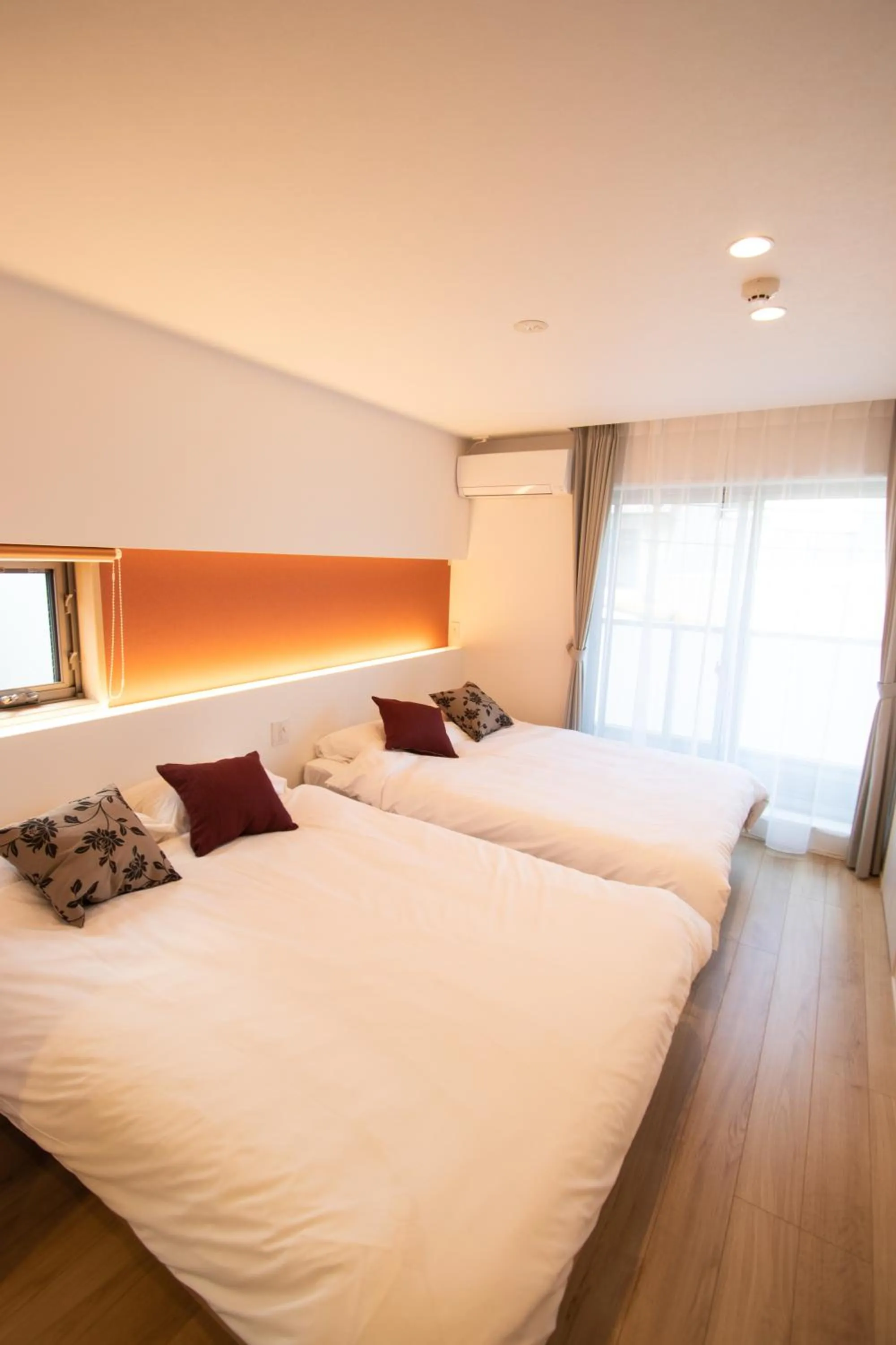 Bed in Apartment Hotel Tenjin TUMUGU