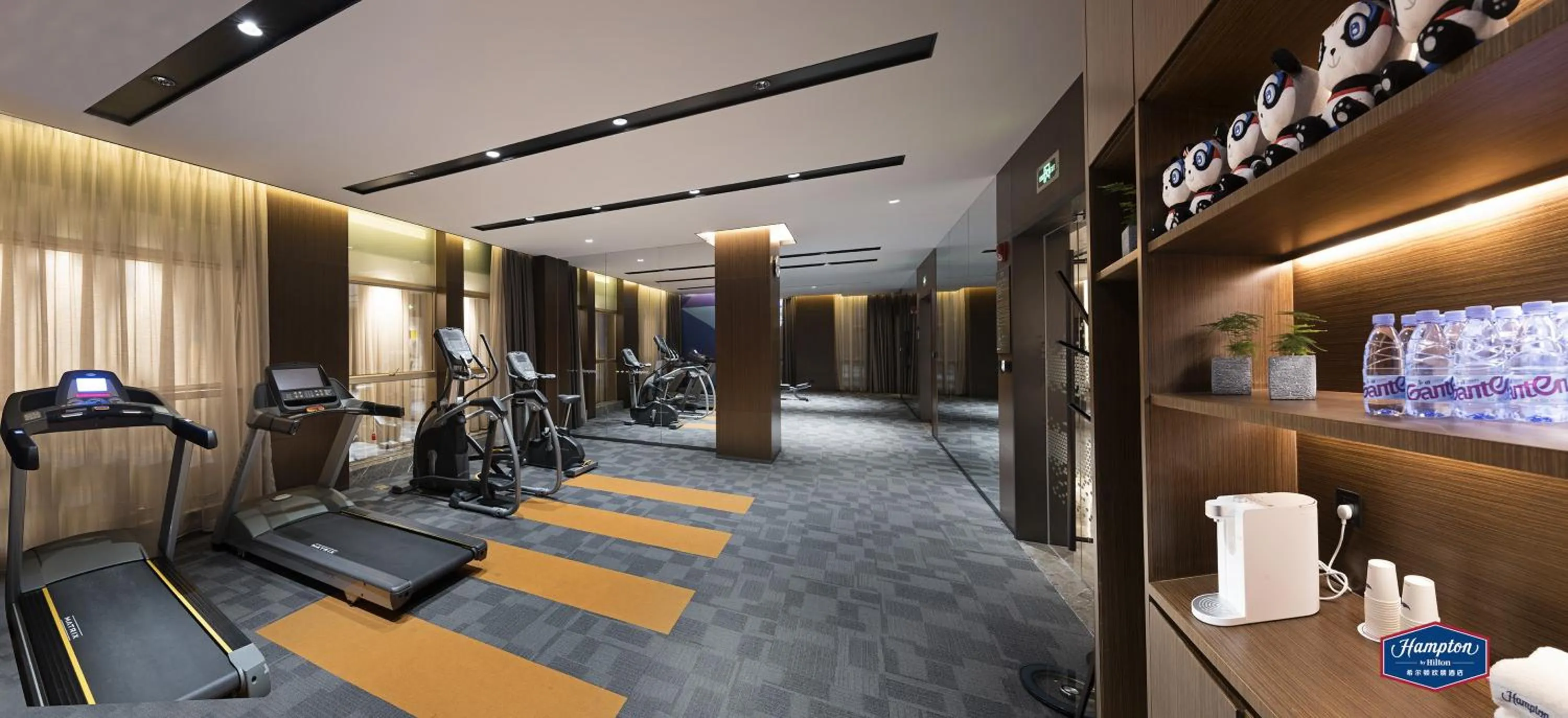 Fitness centre/facilities in Hampton by Hilton Guangzhou Dongxiaonan