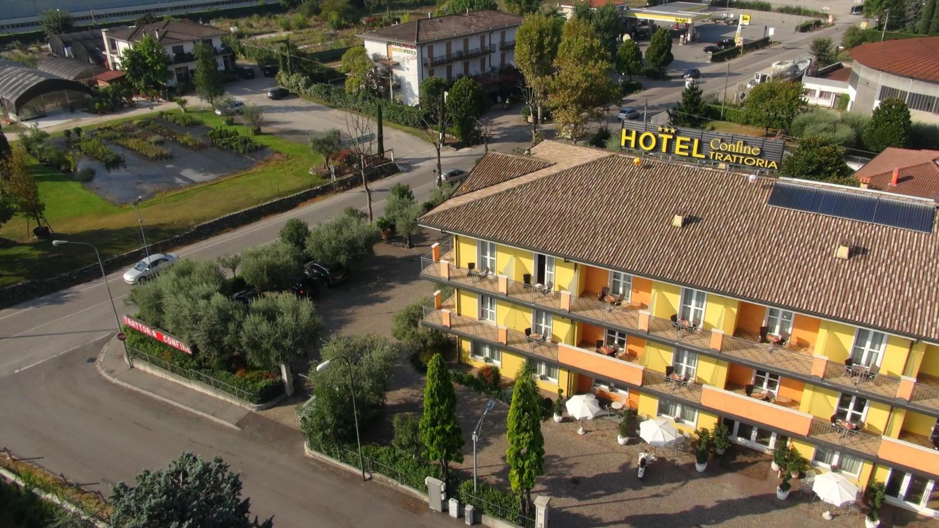 Bird's eye view in Hotel Confine