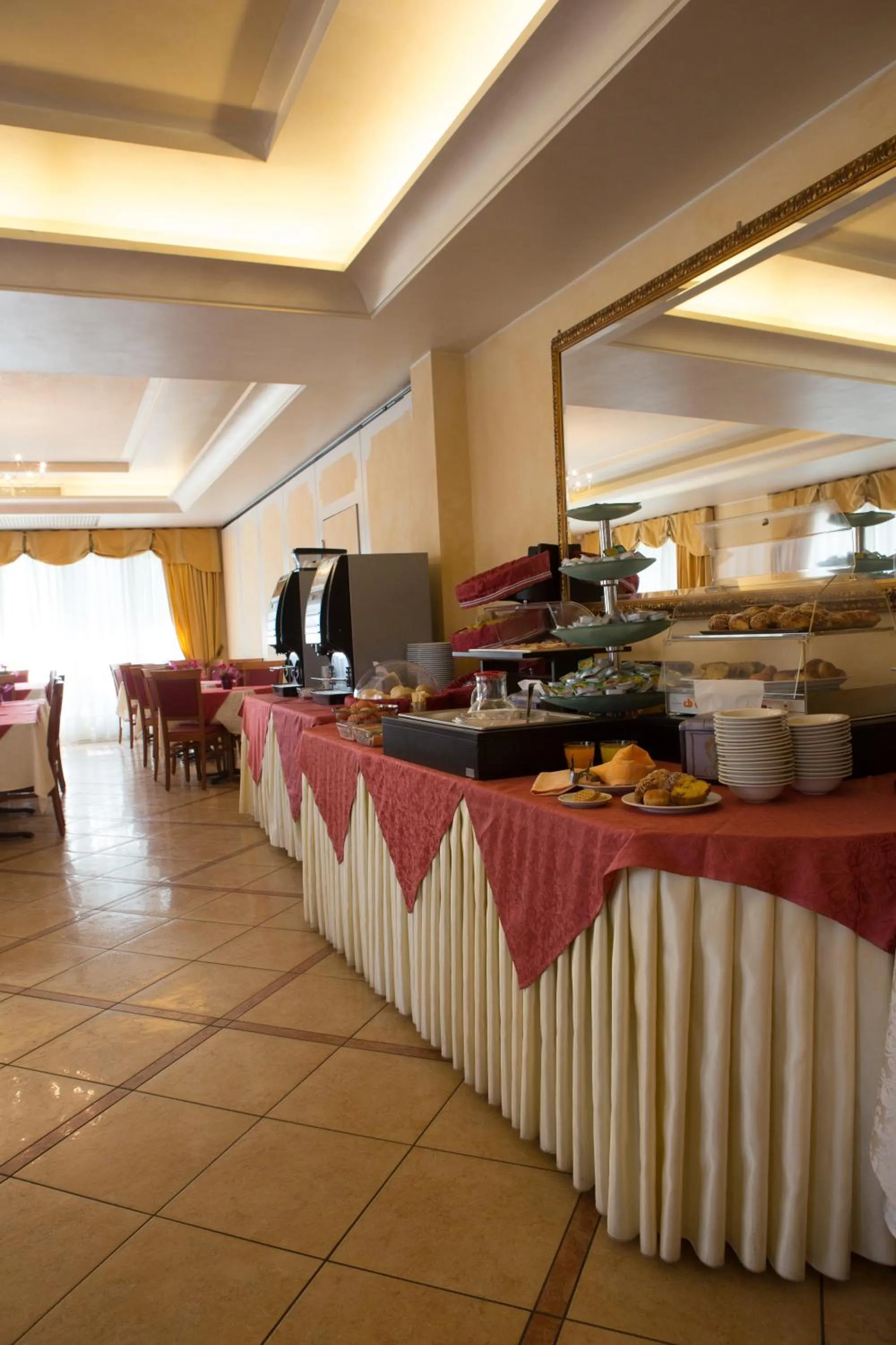 Buffet breakfast in Hotel Confine