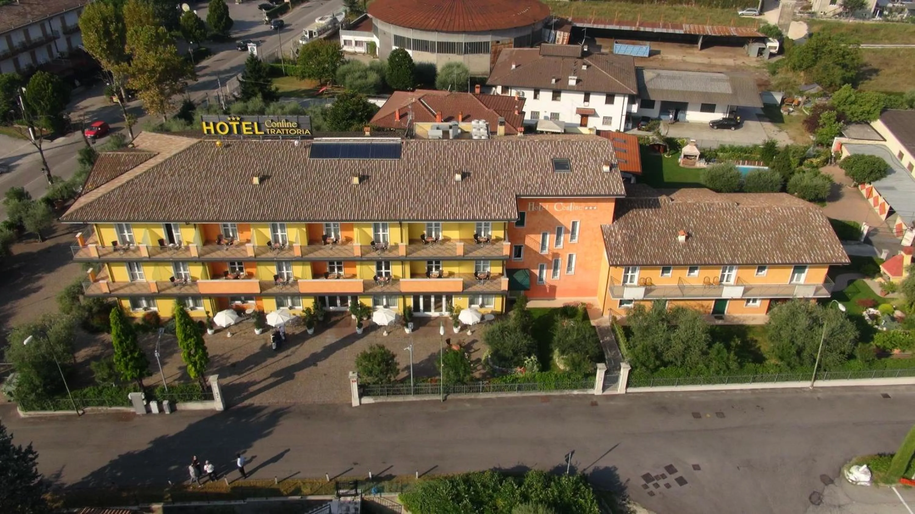 Bird's eye view in Hotel Confine