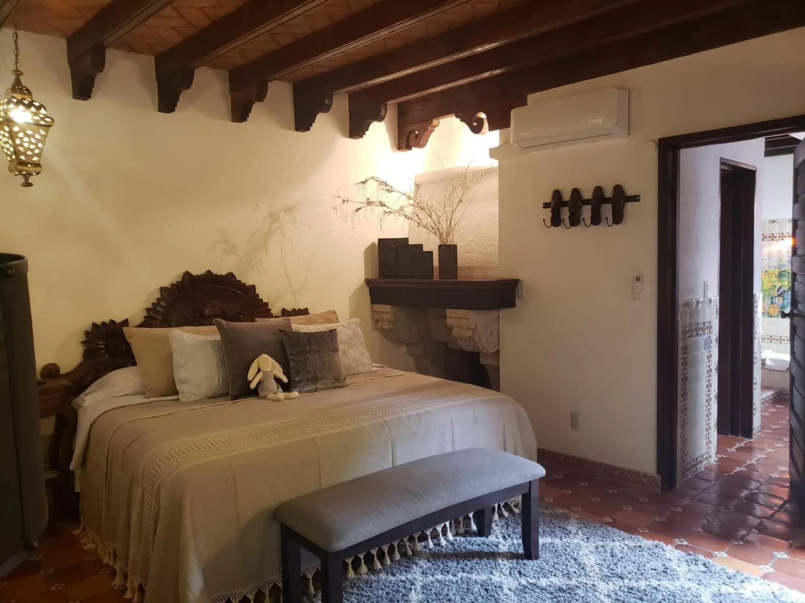 Bed in Tres Fuentes Hotel Boutique