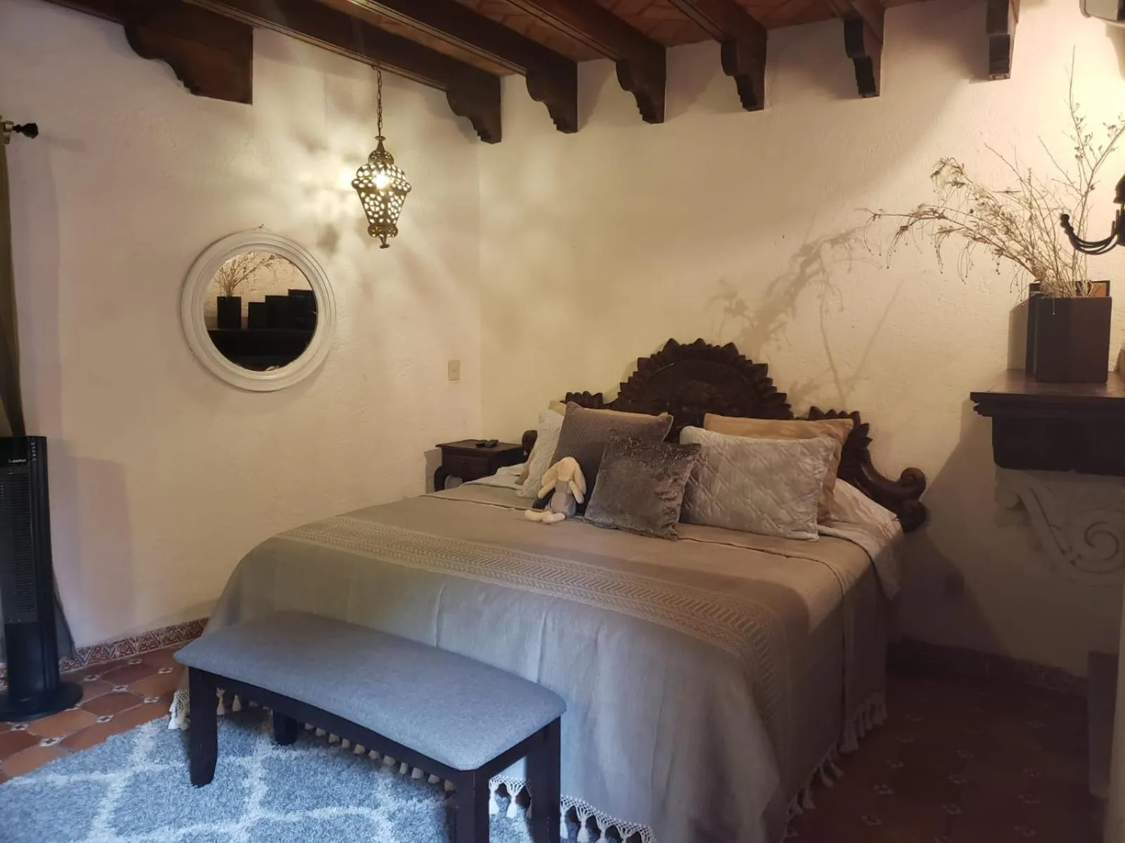 Bed in Tres Fuentes Hotel Boutique