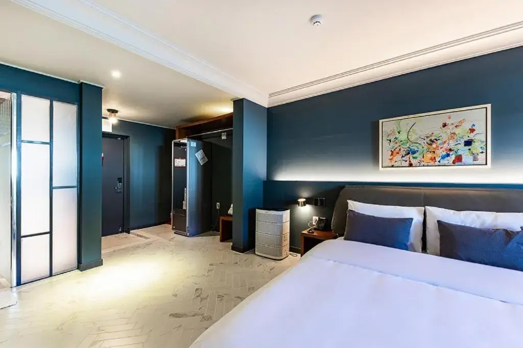 Deluxe Double Room in Brown Dot Hotel Gyeongju Deluxe Double Room in Brown Dot Hotel Gyeongju