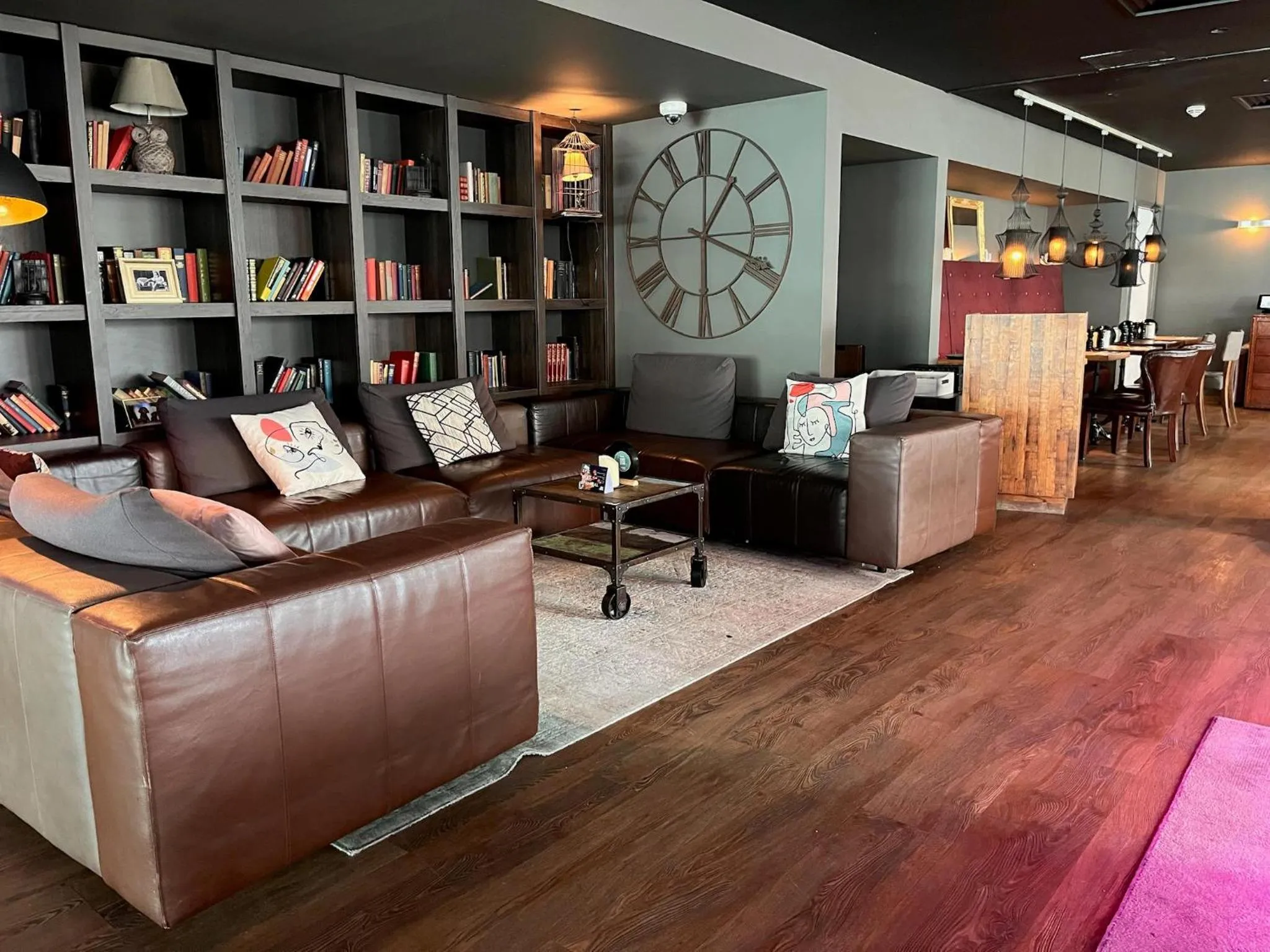 Lobby or reception in pentahotel Birmingham