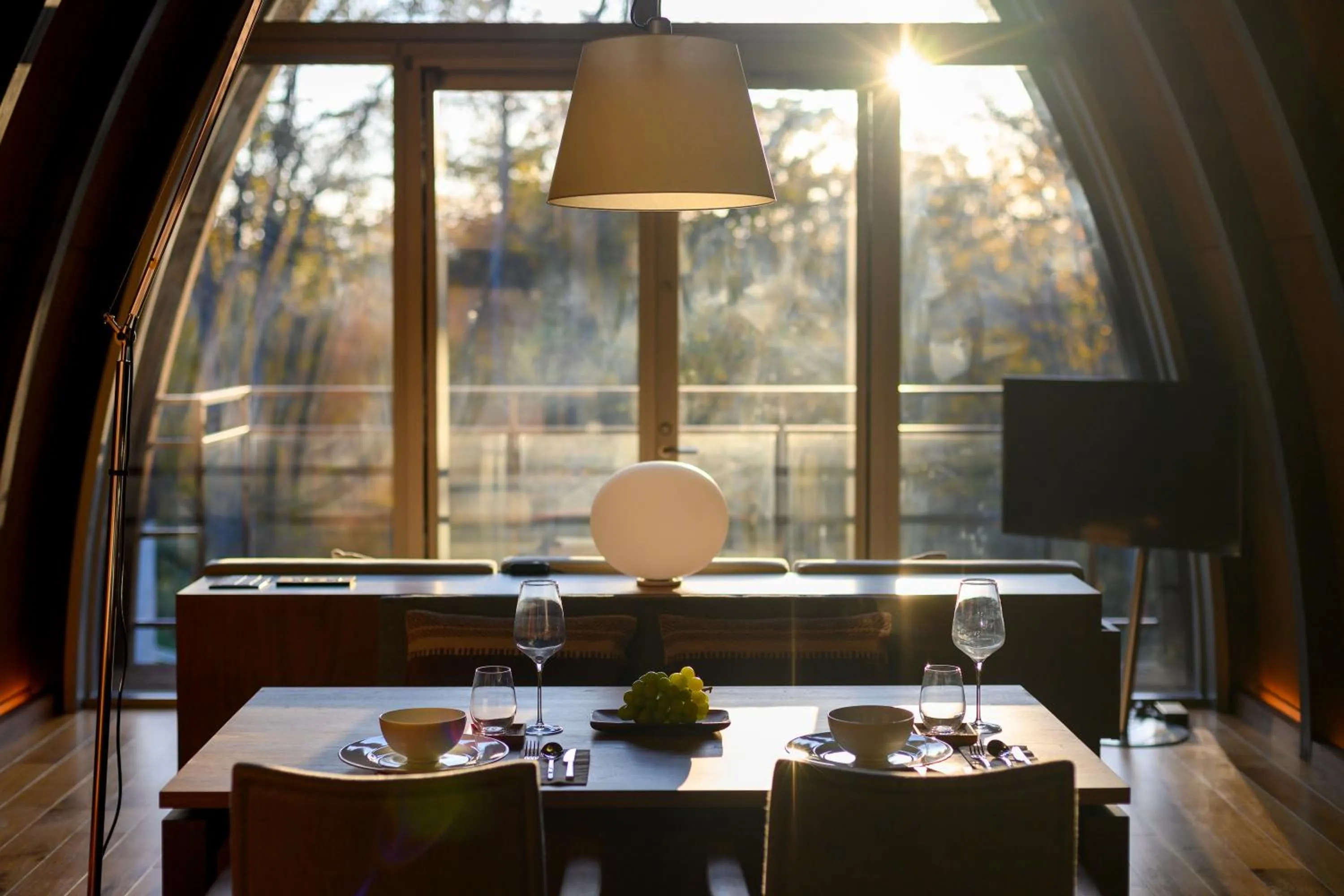 Living room in Andaru Collection Niseko