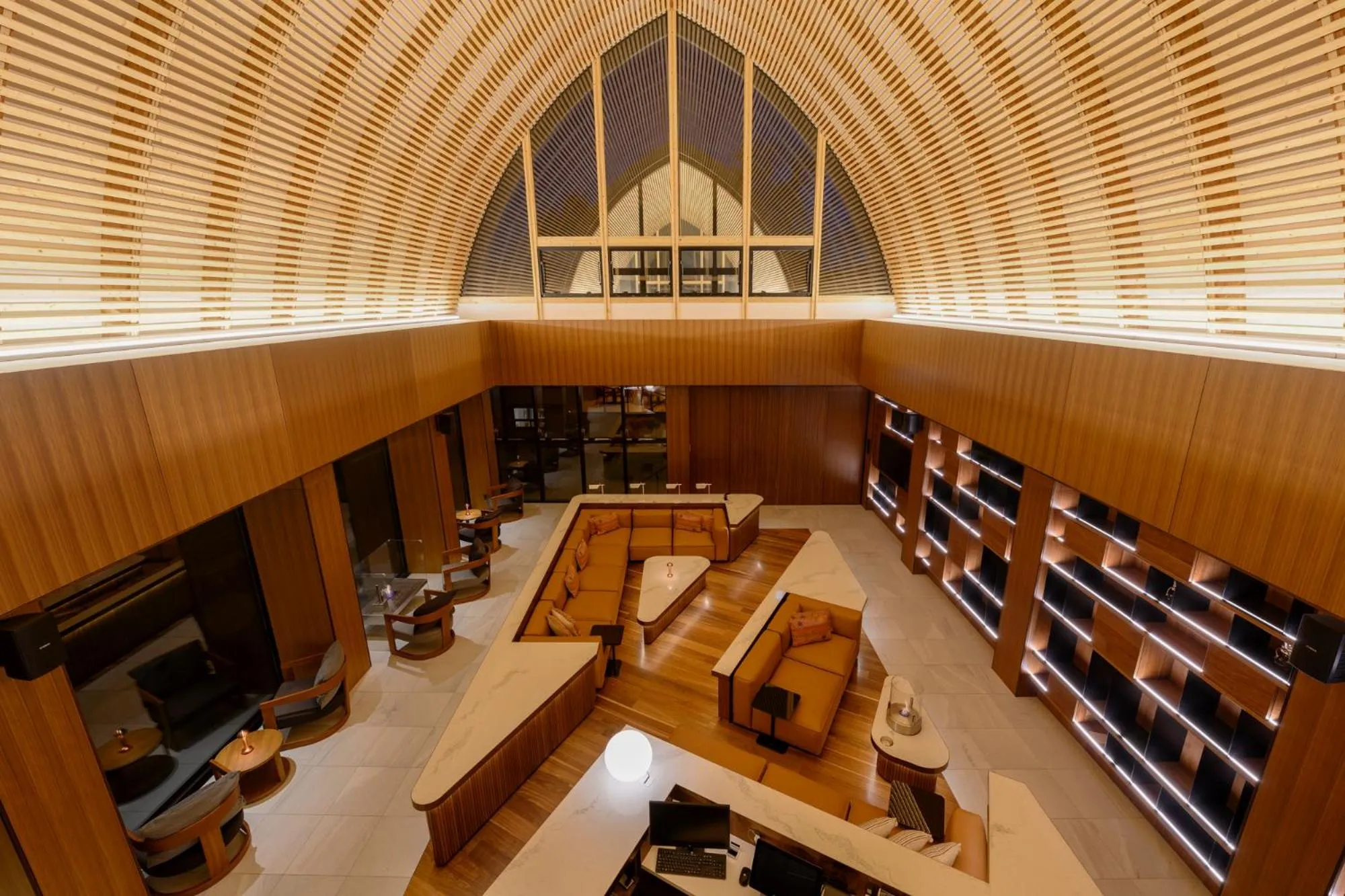 Communal lounge/ TV room in Andaru Collection Niseko