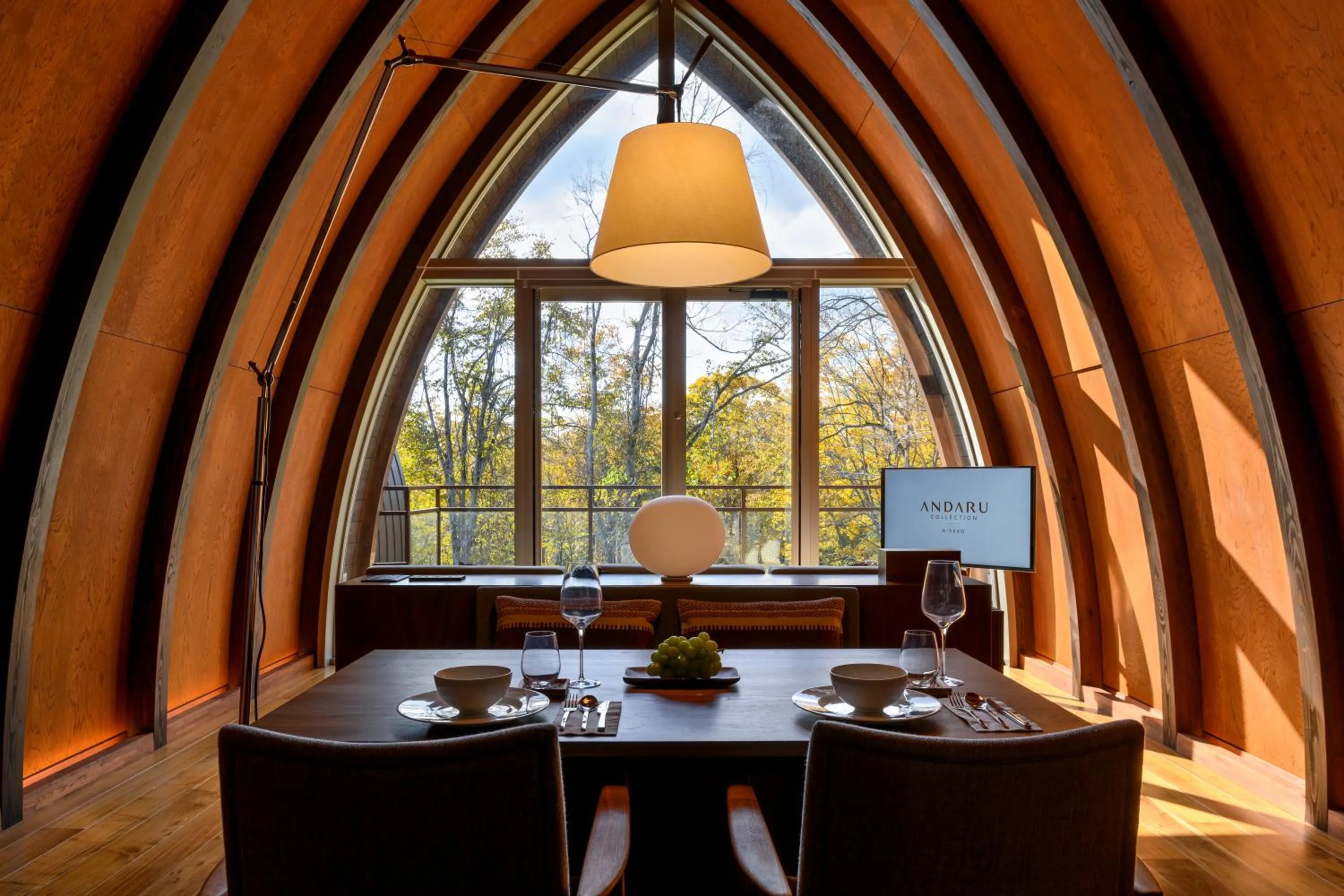 Living room in Andaru Collection Niseko