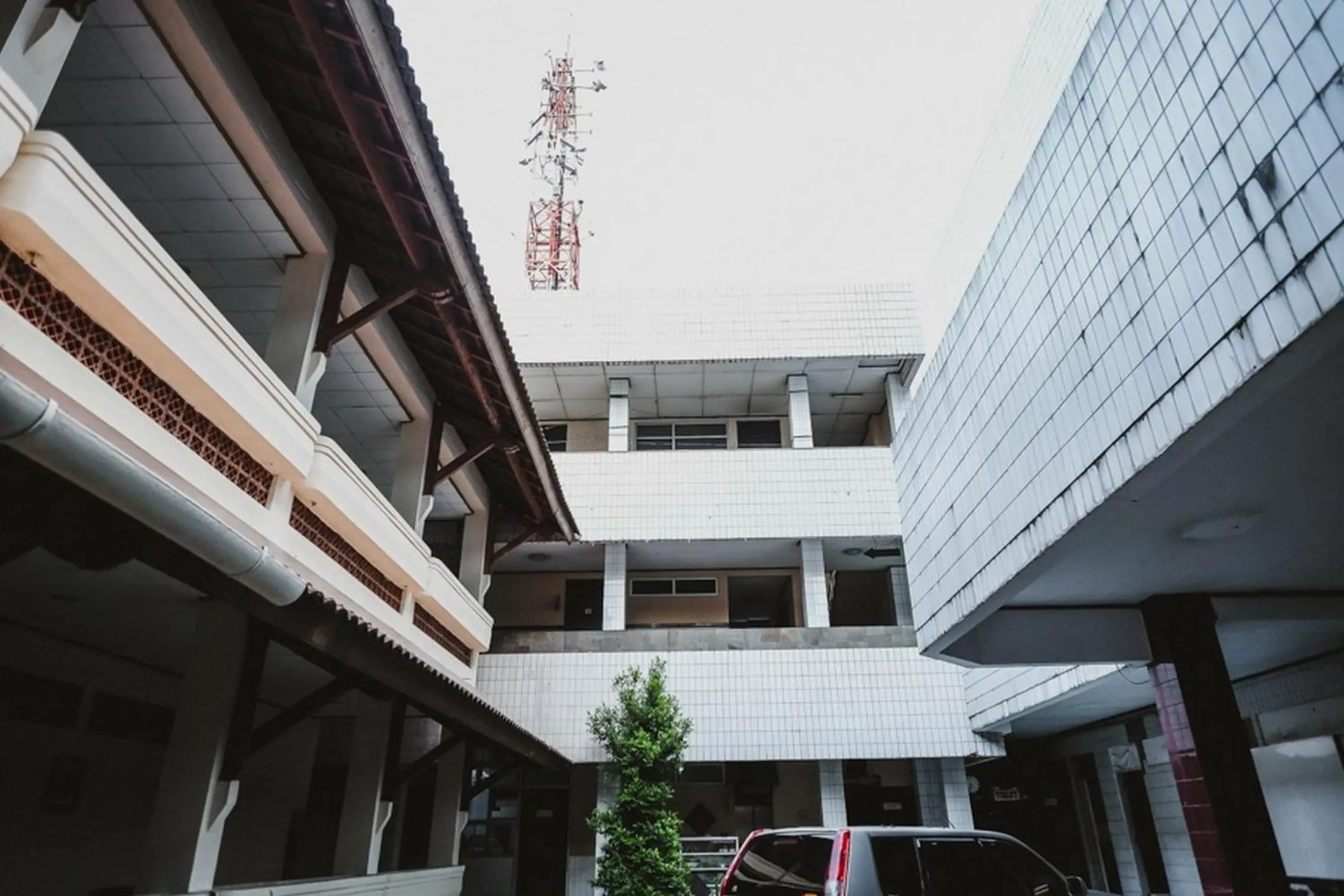 Balcony/Terrace in RedDoorz @ Ungaran