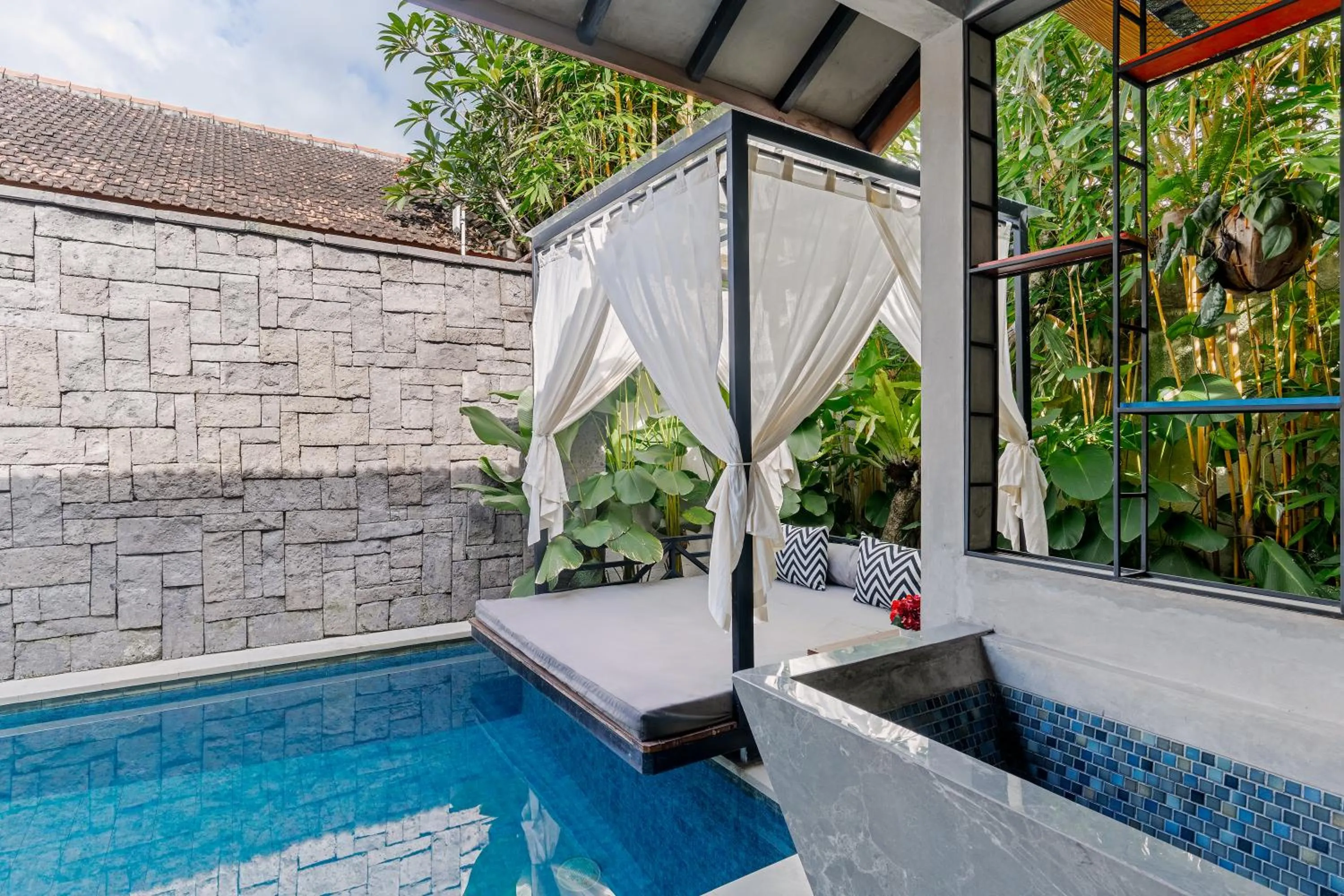 Patio in Vinna Villa Seminyak by The Wina Resorts