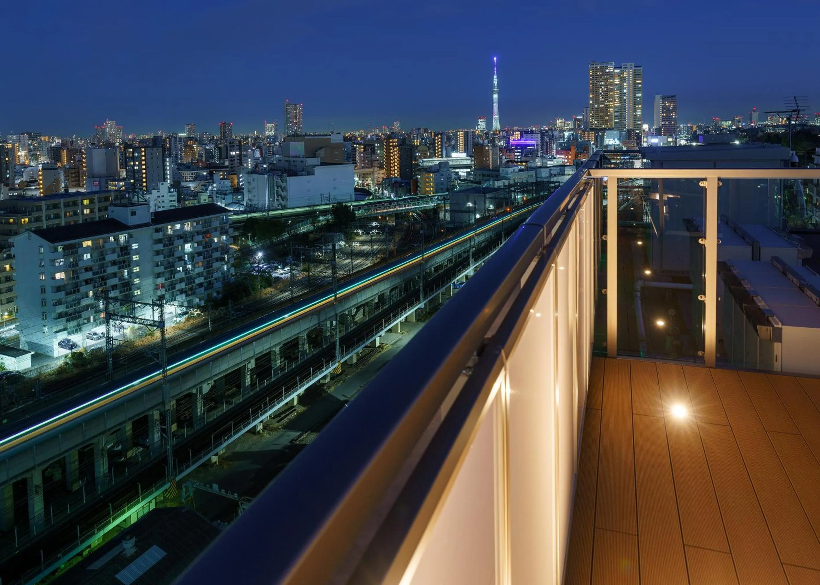 Balcony/Terrace in Tabist TOKYO CITY VIEW HOTEL