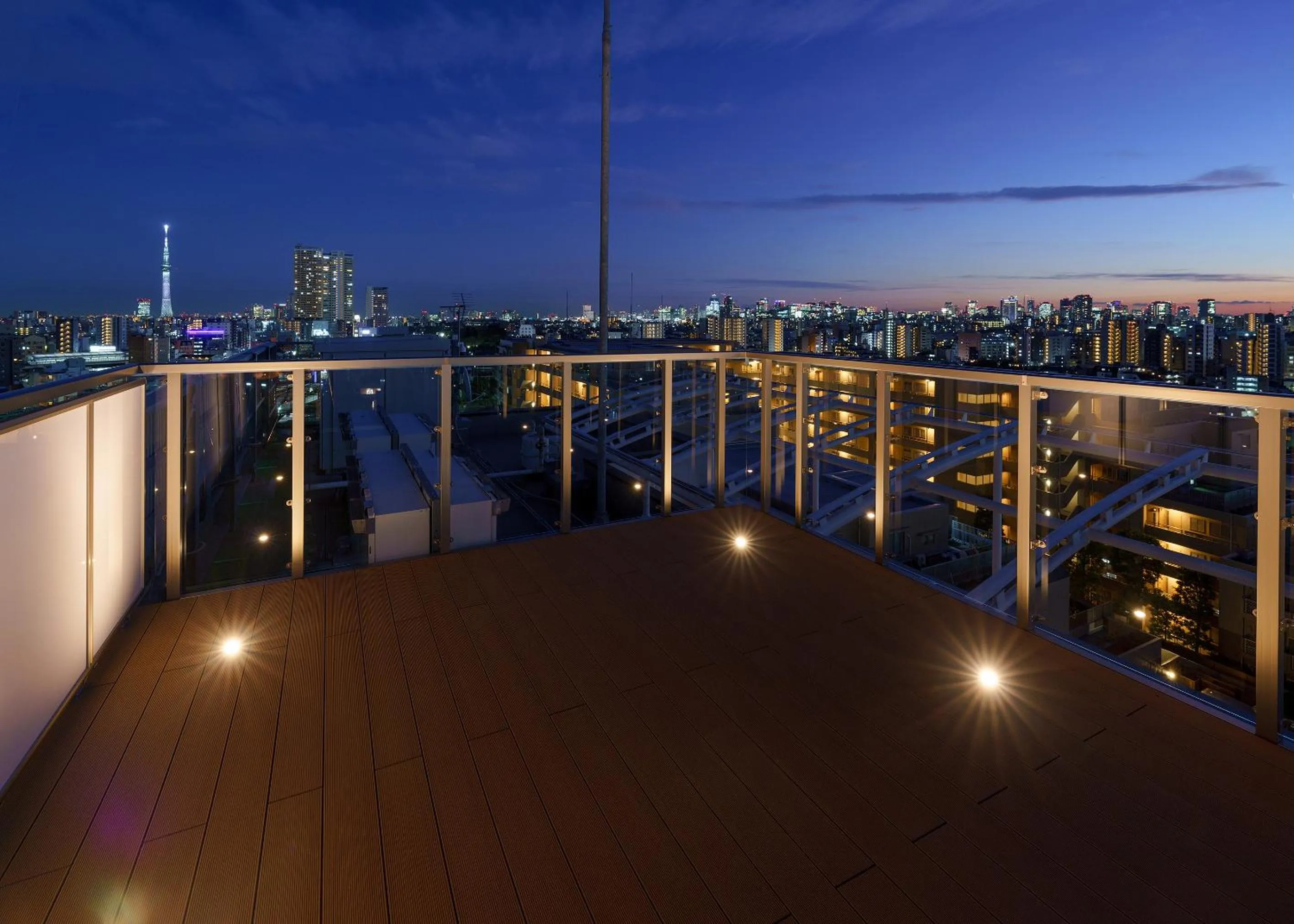 Balcony/Terrace in Tabist TOKYO CITY VIEW HOTEL