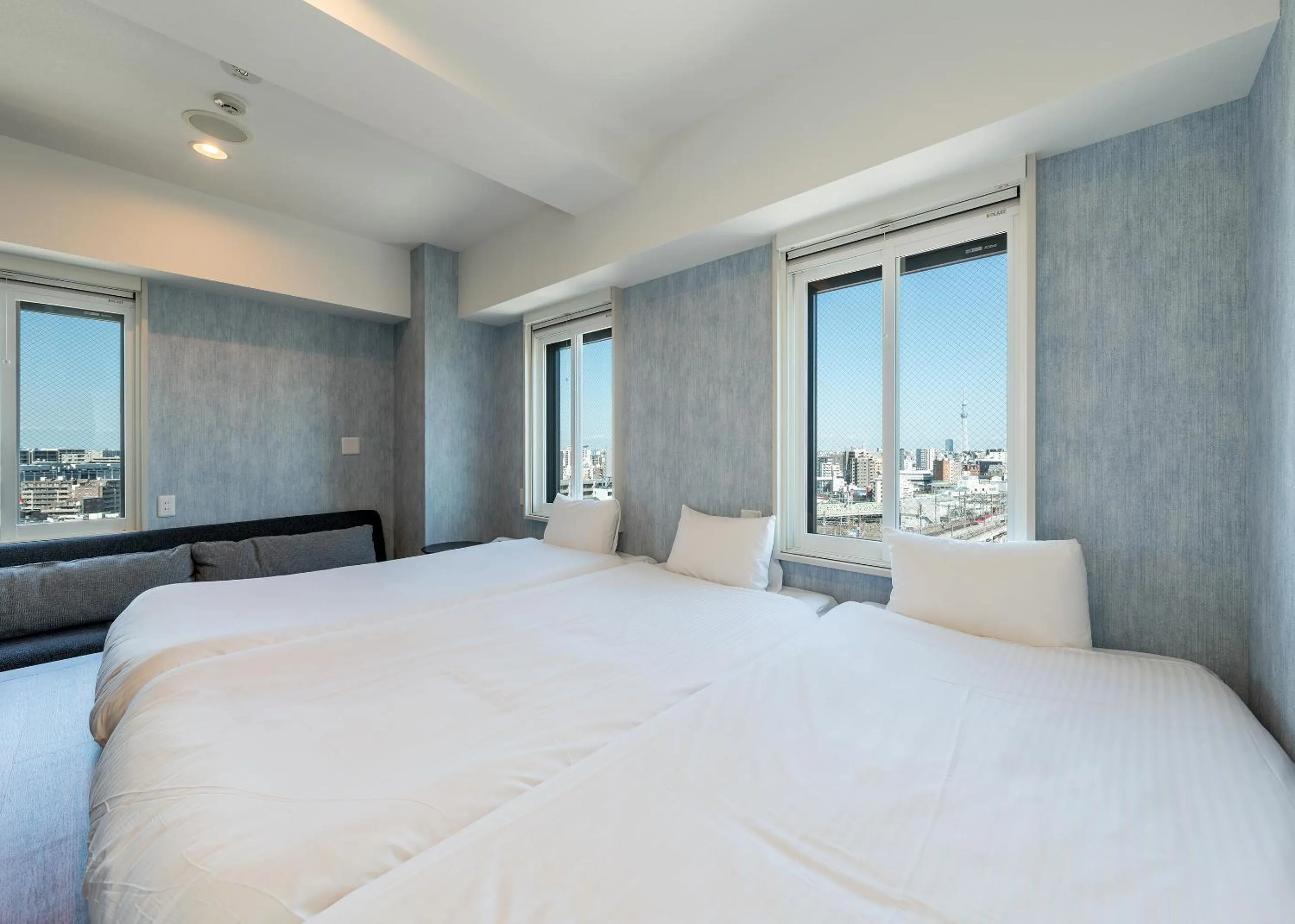 Bed in Tabist TOKYO CITY VIEW HOTEL