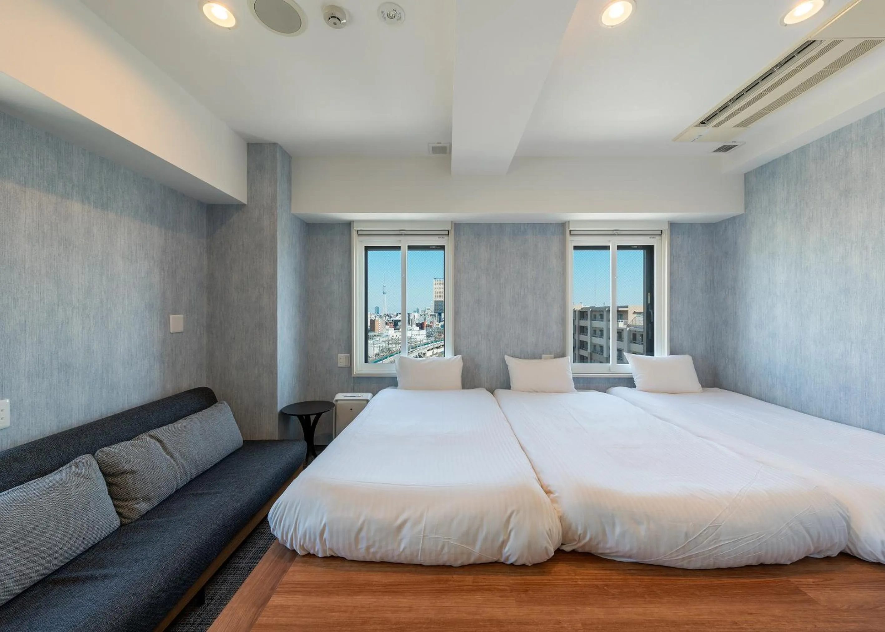 Bed in Tabist TOKYO CITY VIEW HOTEL