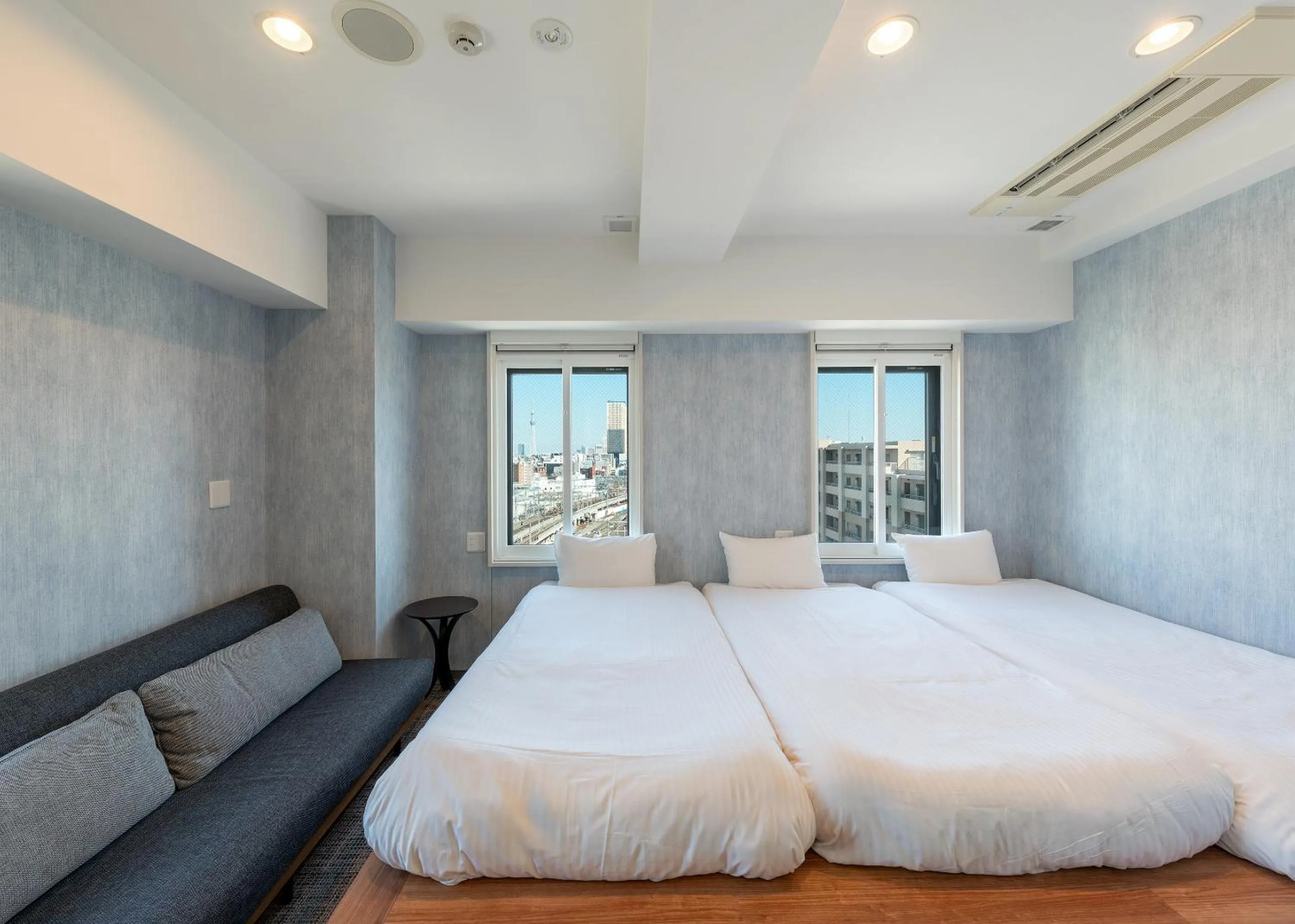 Bed in Tabist TOKYO CITY VIEW HOTEL