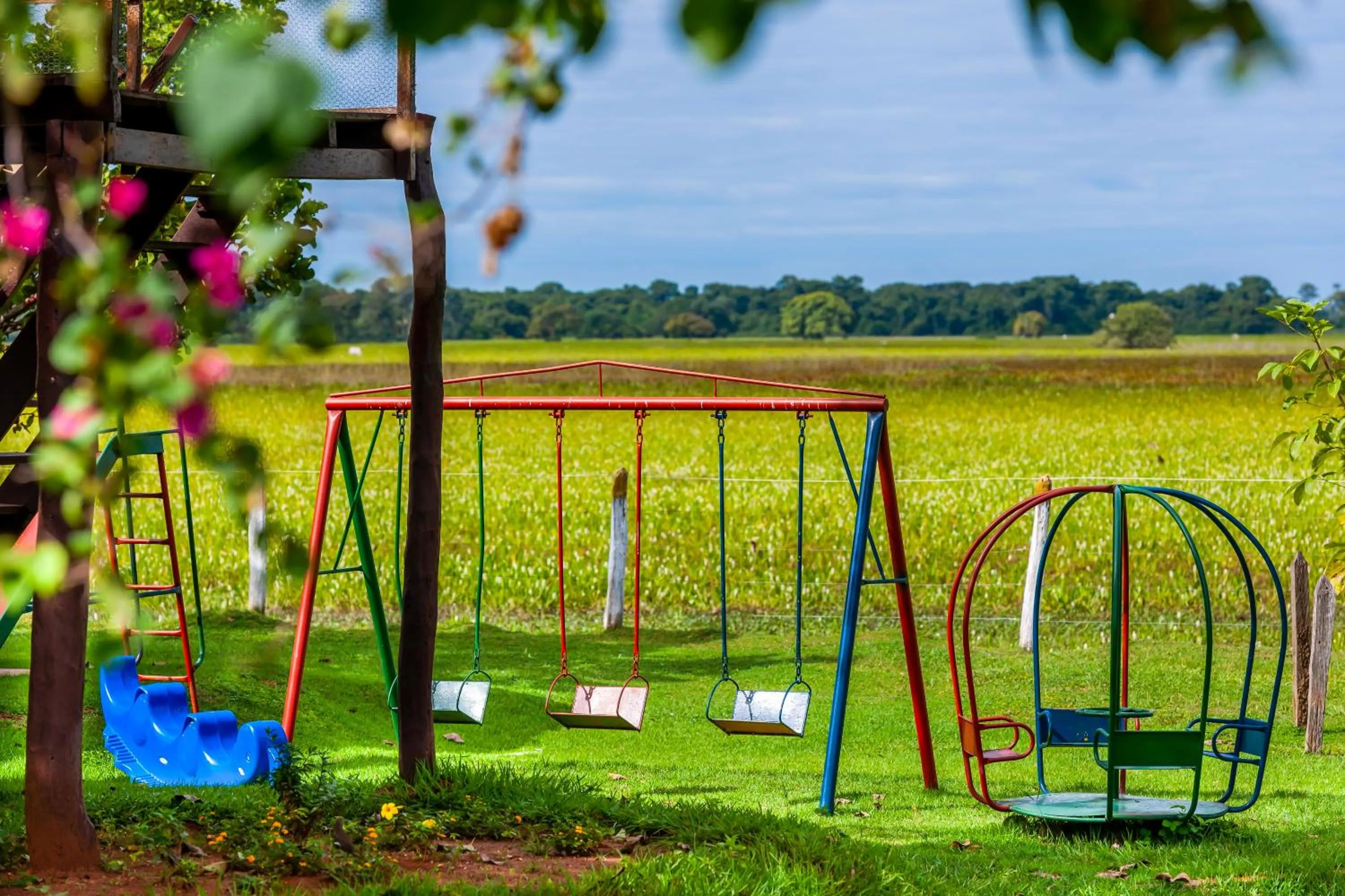 Children play ground in Pousada Piuval