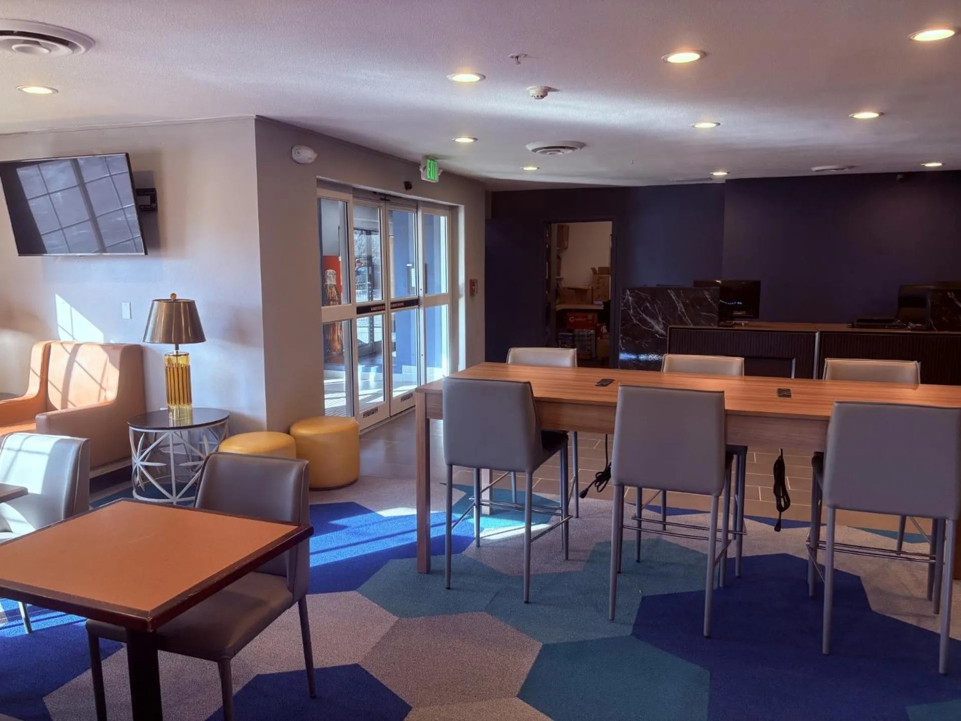 Lobby or reception in Microtel Inn & Suites by Wyndham Denver Airport