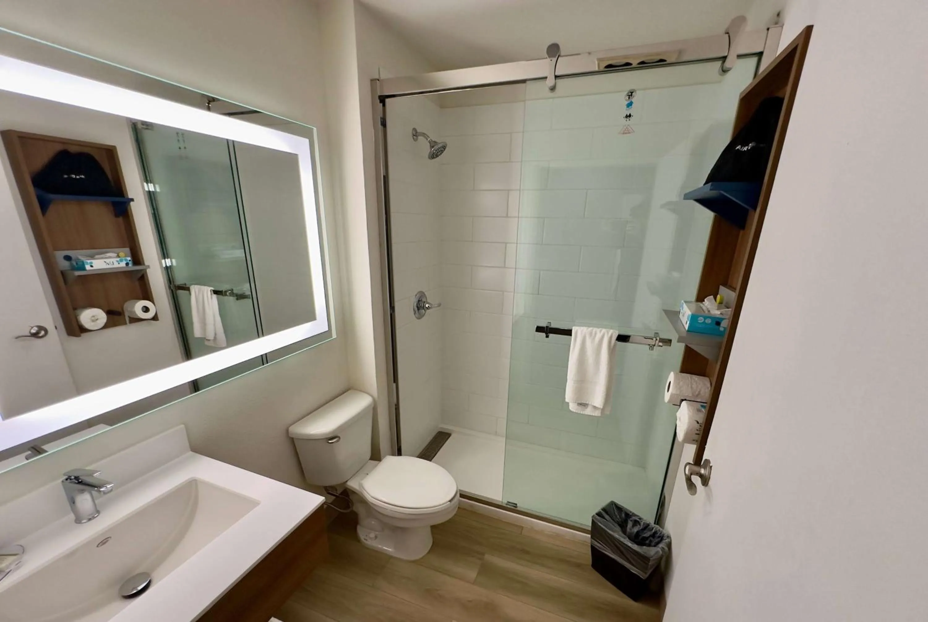 Bathroom in Microtel Inn & Suites by Wyndham Denver Airport