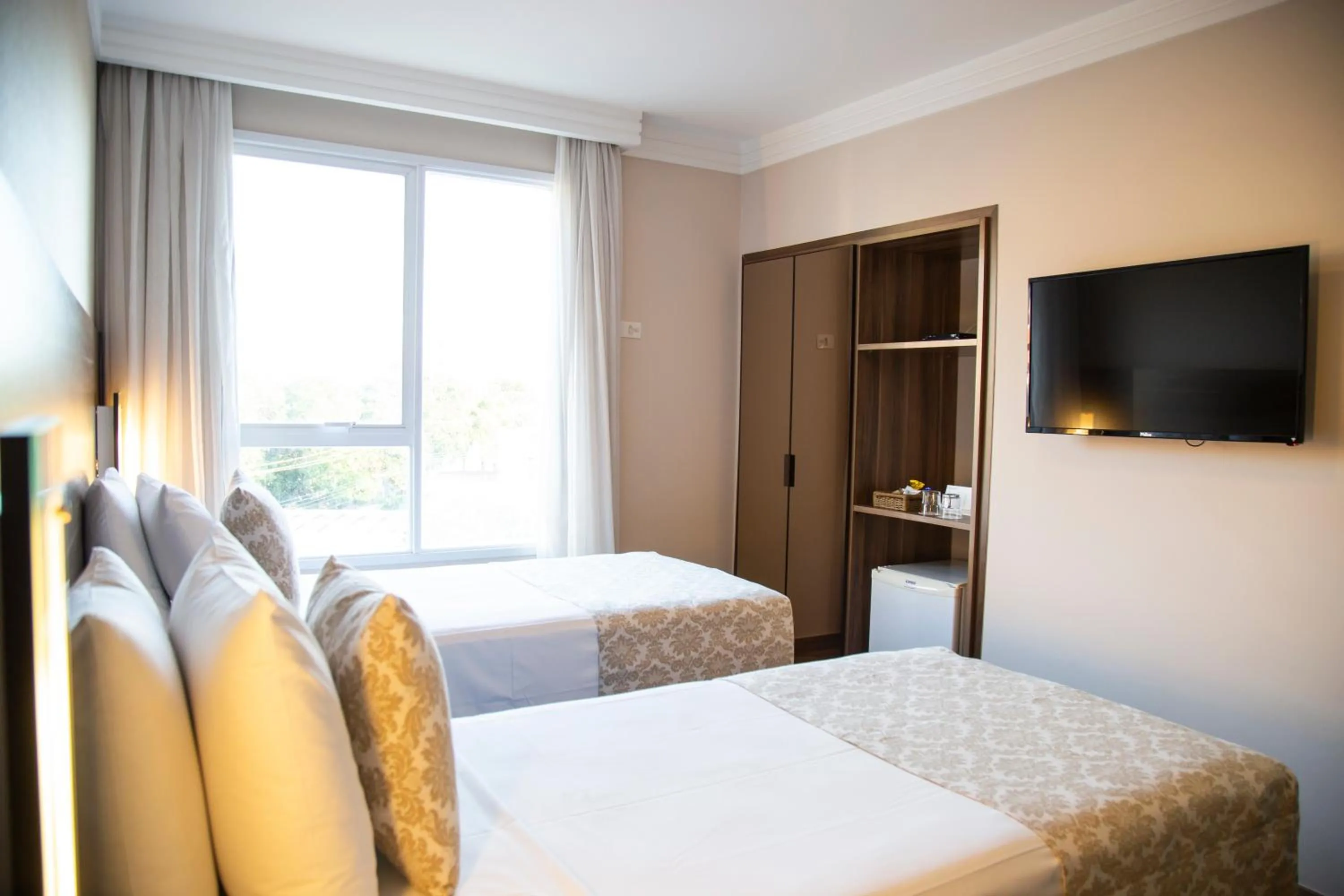 Bed in Hotel Florença