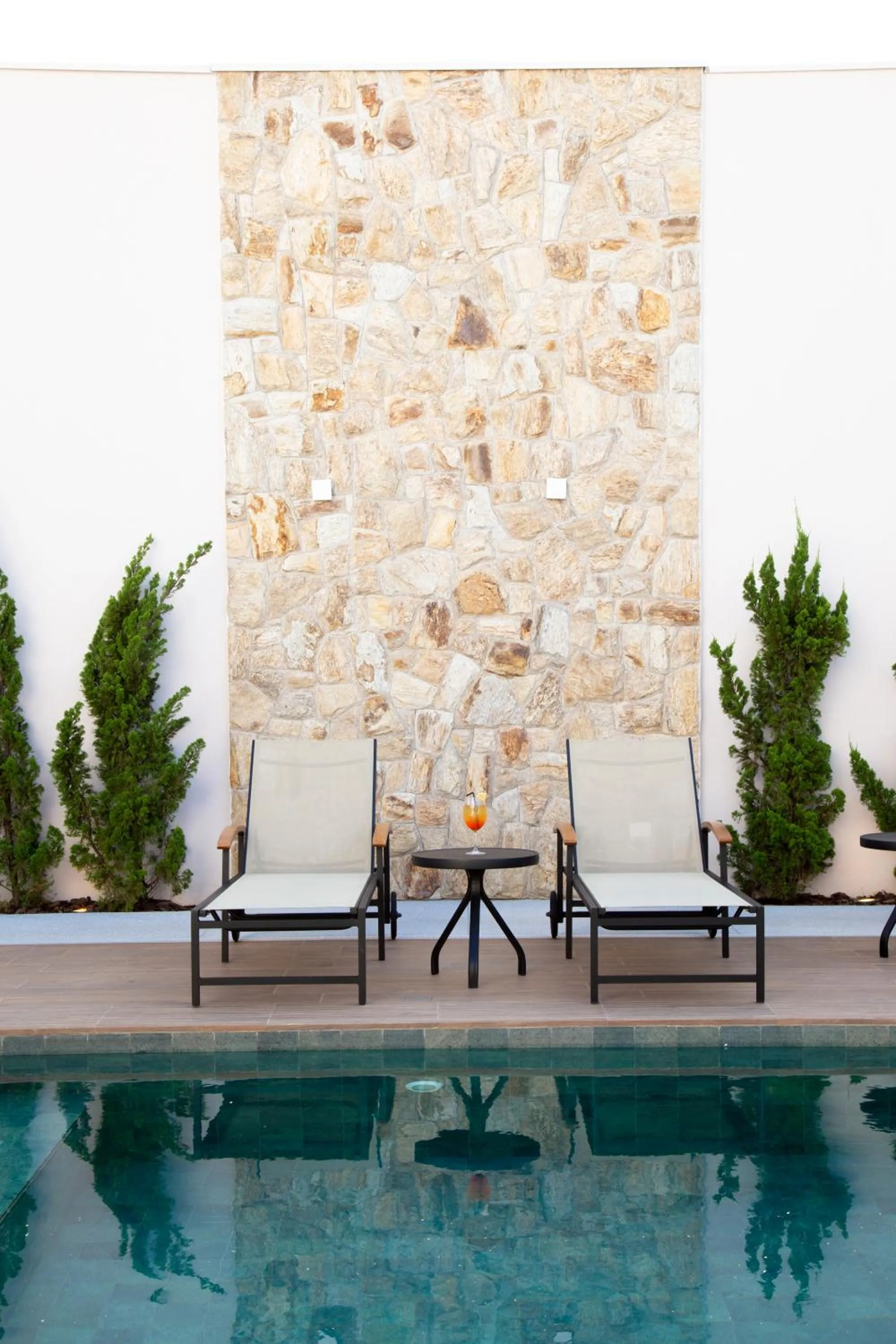 Swimming pool in Hotel Florença