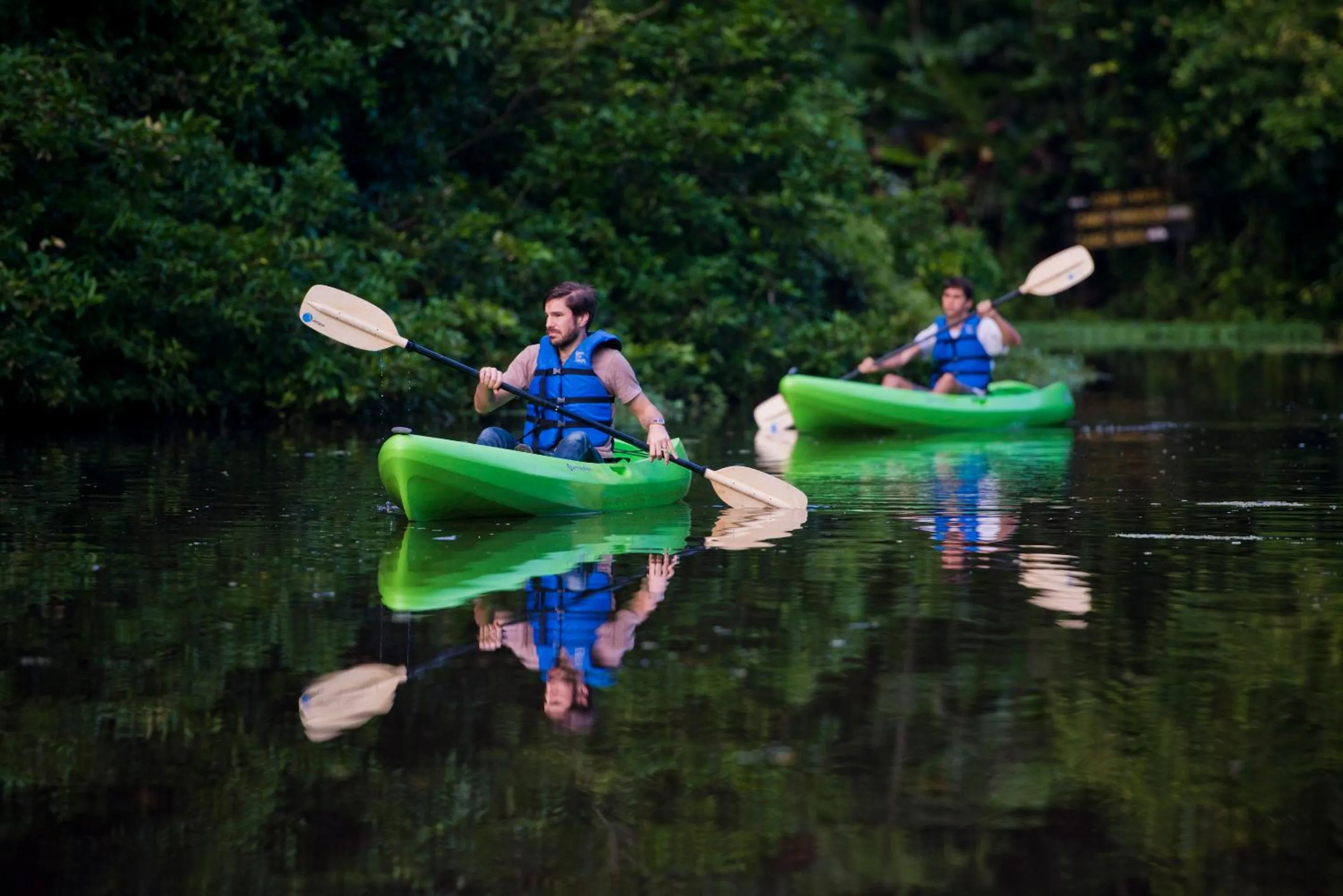 People in Tortuga Lodge