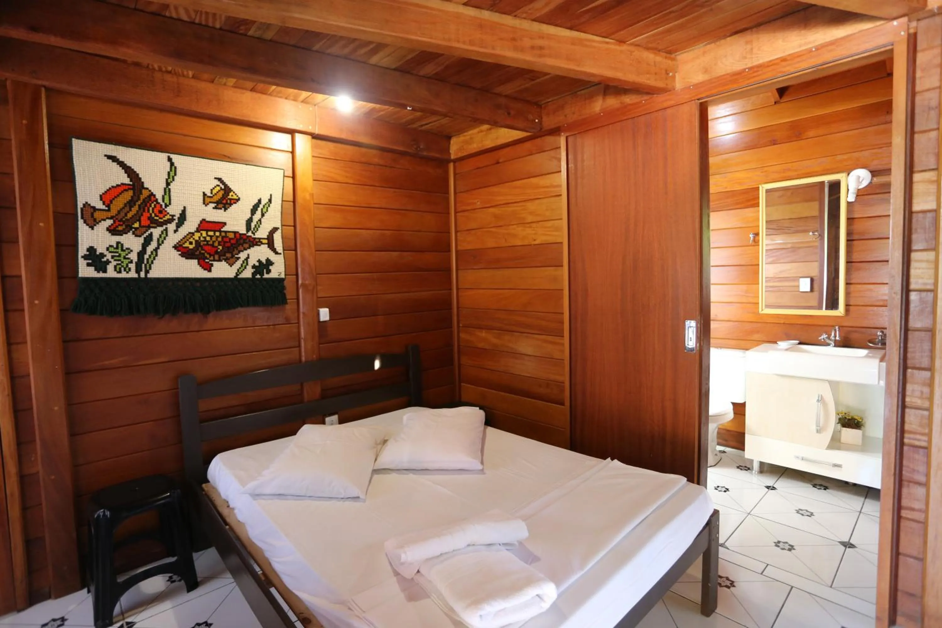 Bedroom, Bed in Pousada Oceânica