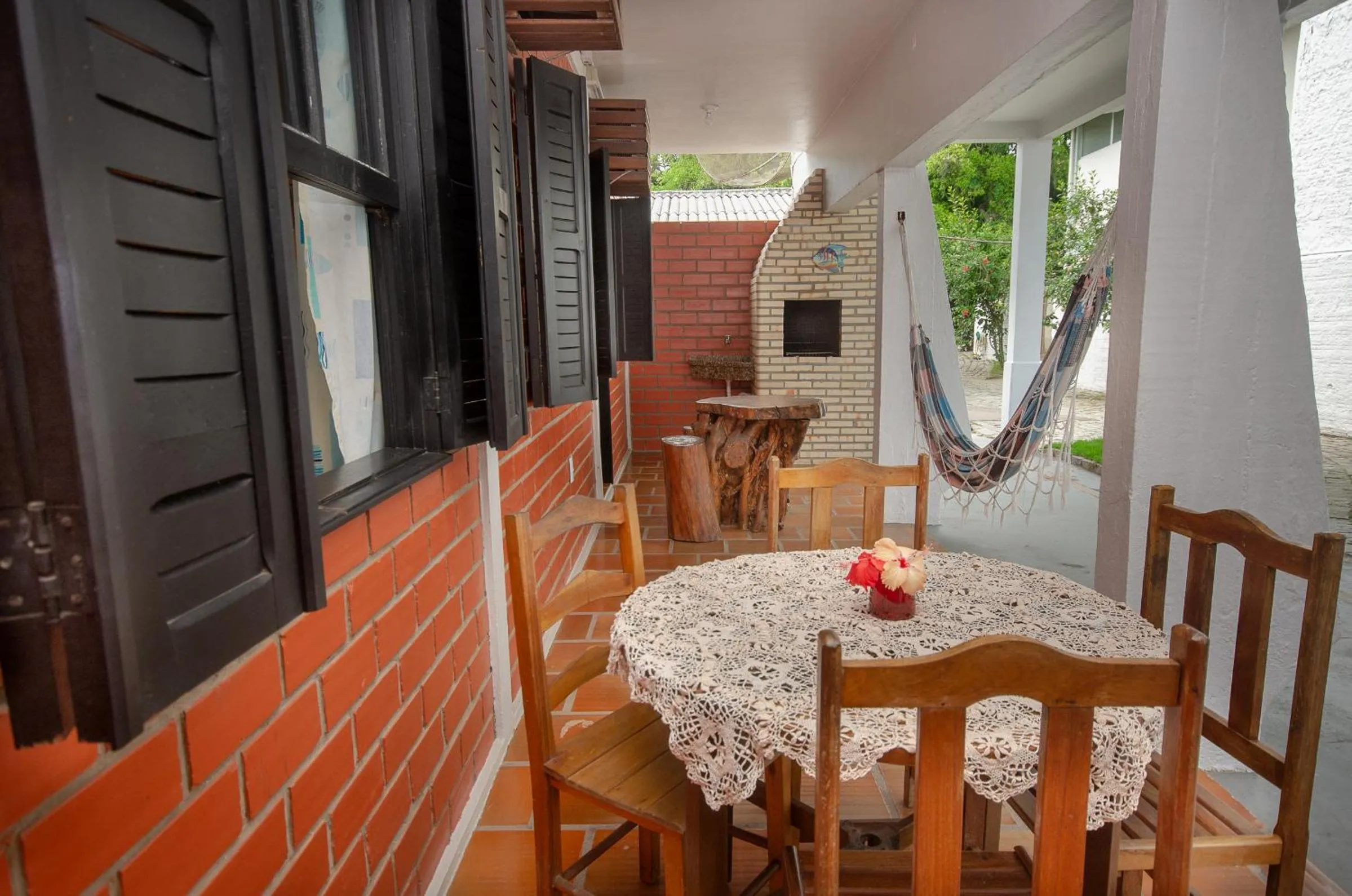 Patio in Pousada Oceânica