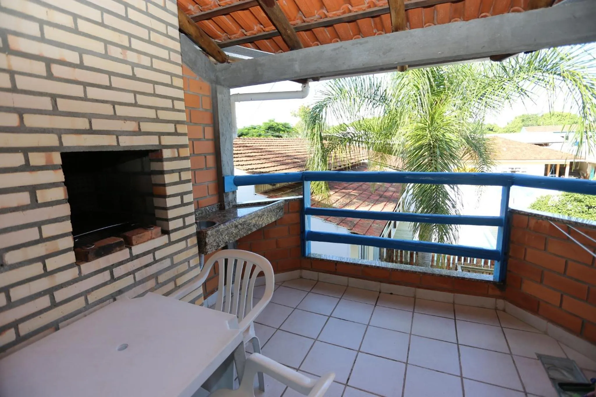 Balcony/Terrace in Pousada Oceânica