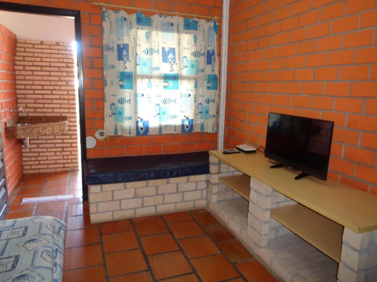 Living room in Pousada Oceânica