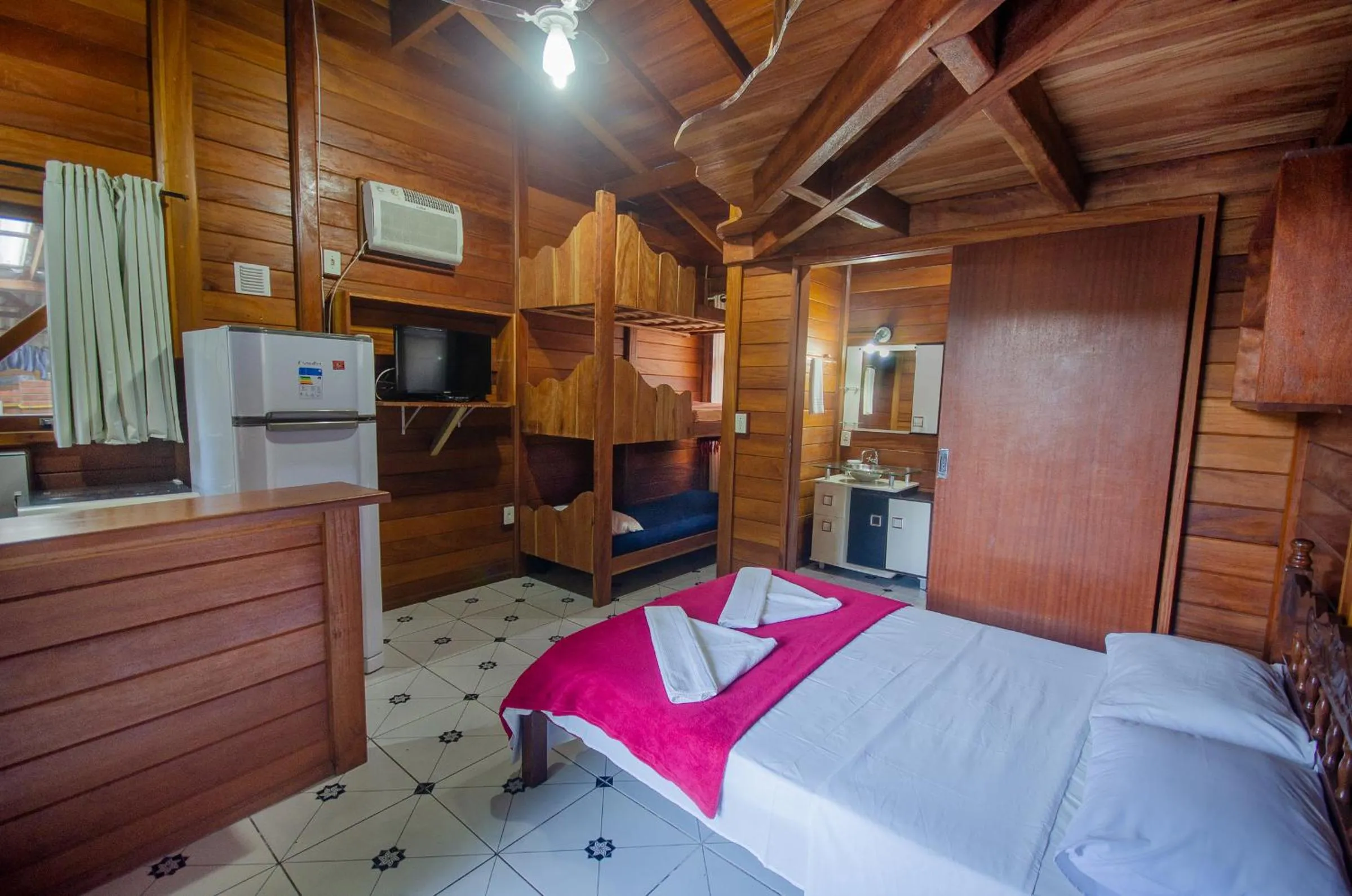 Bedroom, Bed in Pousada Oceânica