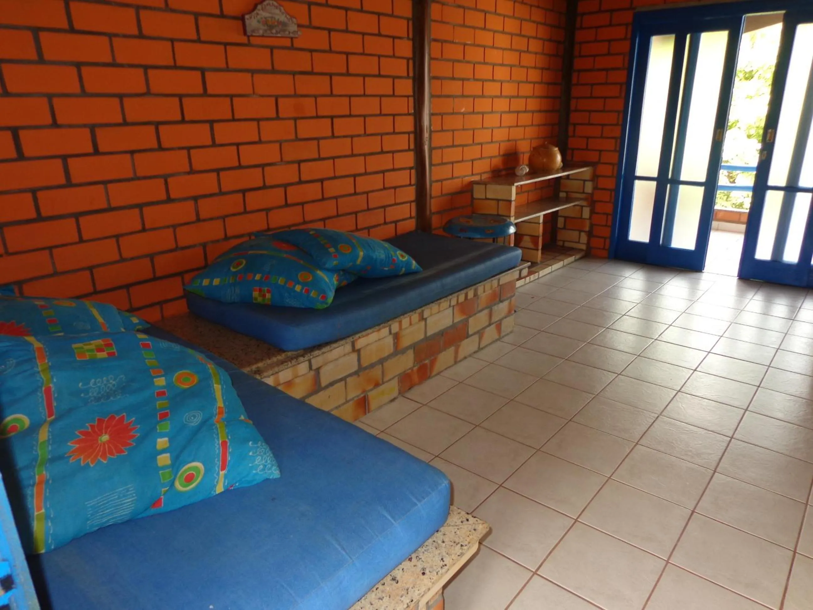 Bed in Pousada Oceânica