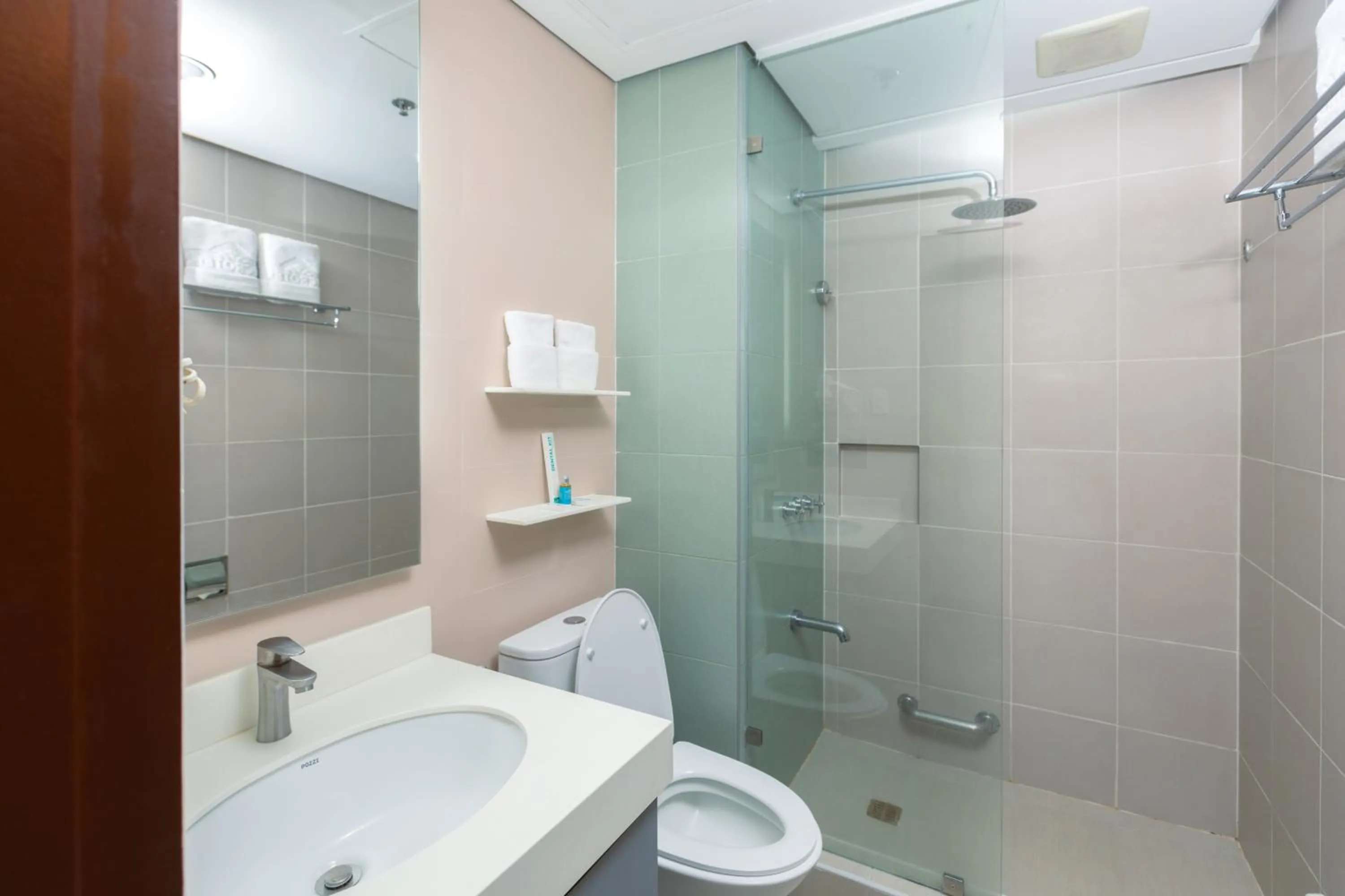 Shower in Microtel by Wyndham General Santos