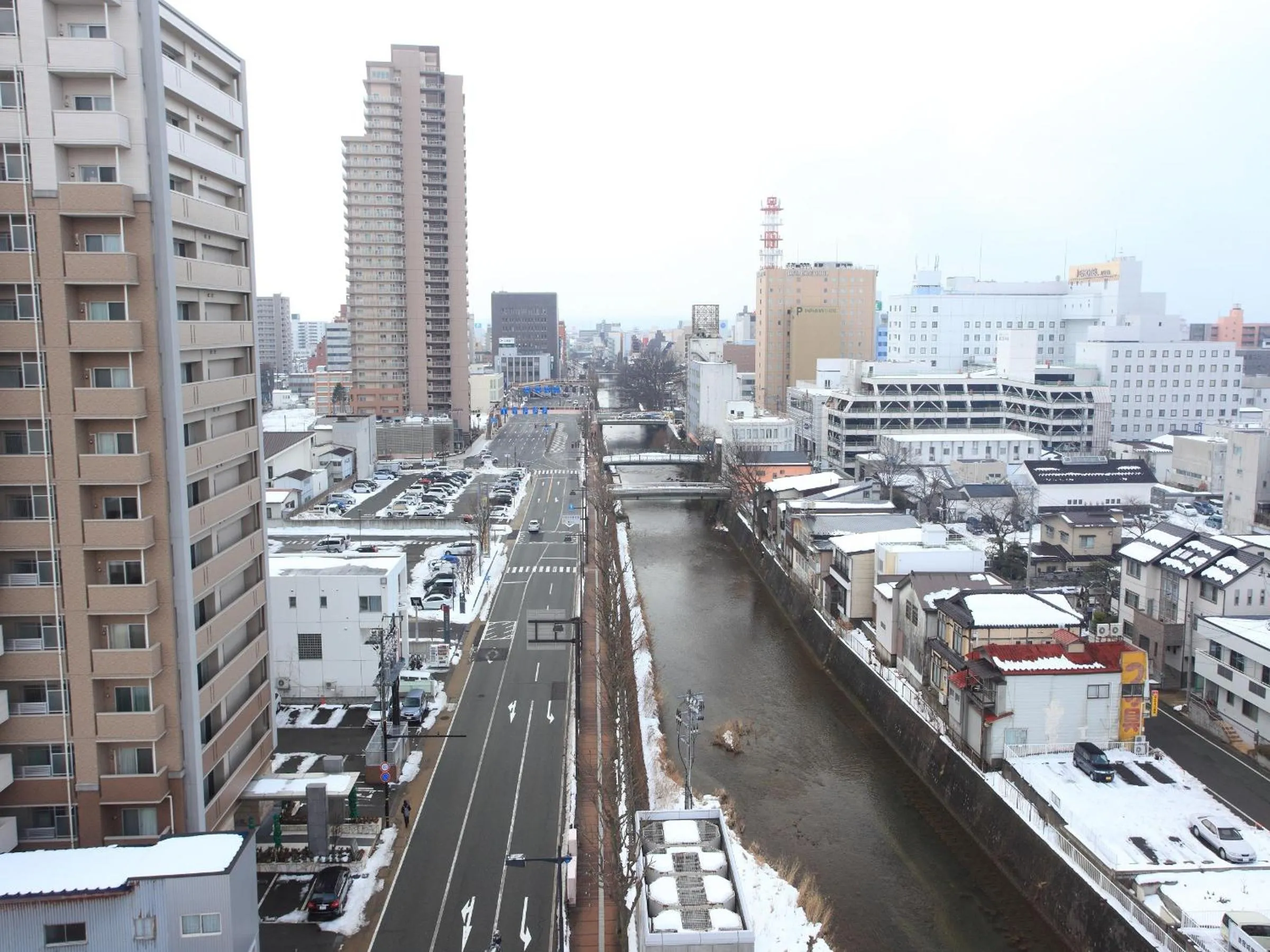 Off site in APA Hotel Akita Senshu Koen