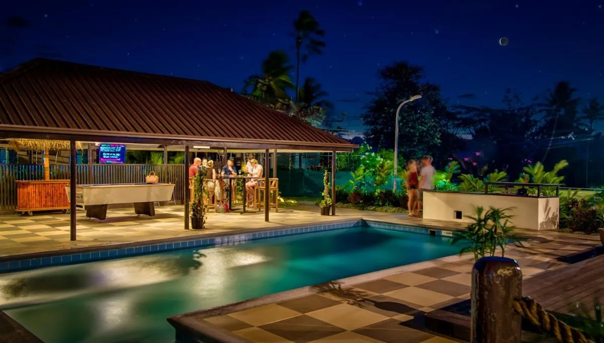 Swimming pool in Tanoa Rakiraki Hotel