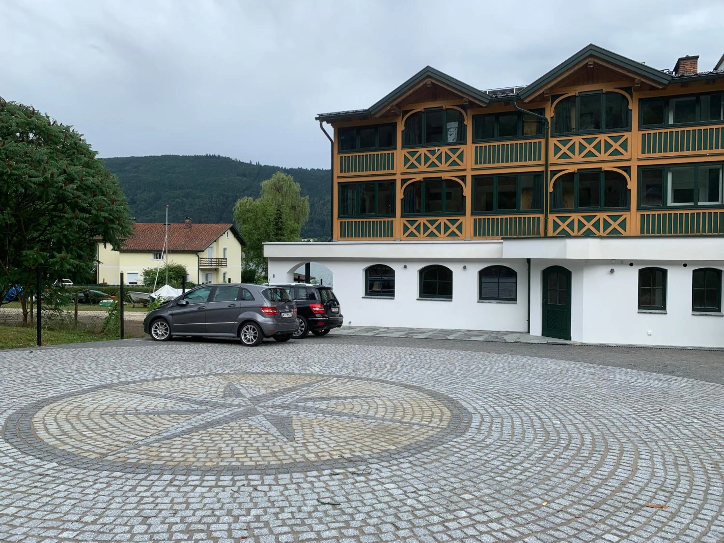 Facade/entrance in Villa Stiegl
