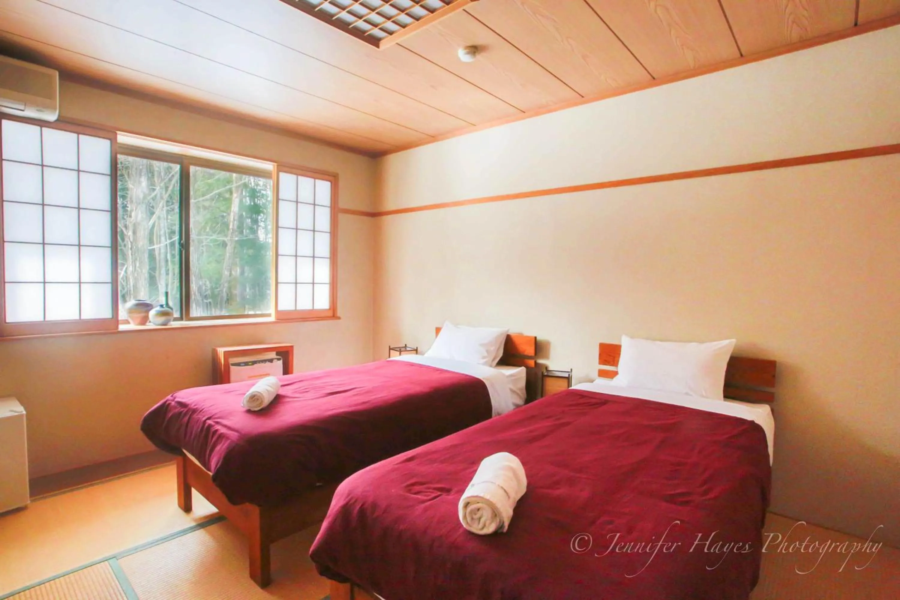Day, Bed in Morino Lodge - Hakuba