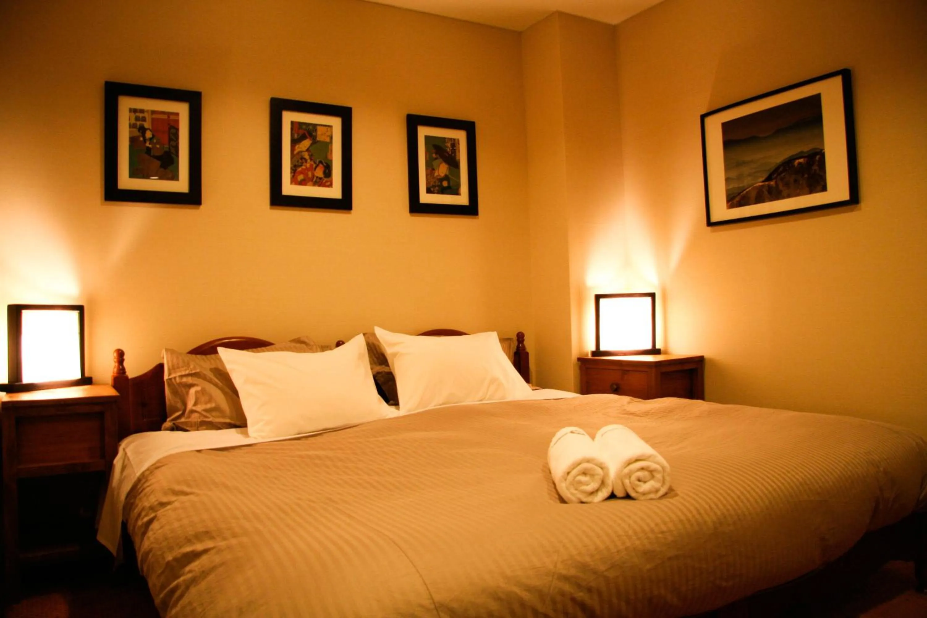 Bed in Morino Lodge - Hakuba