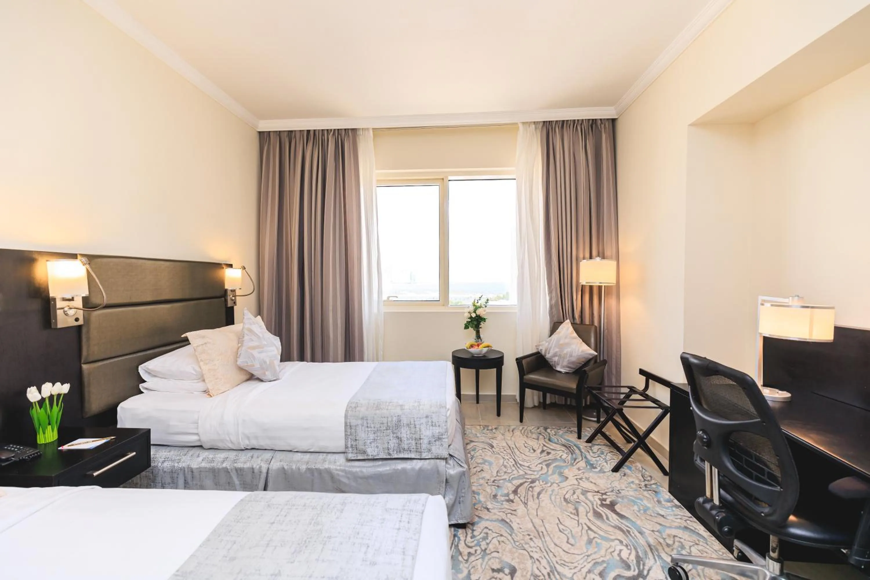 Bedroom, Bed in The Royal Riviera Hotel Doha