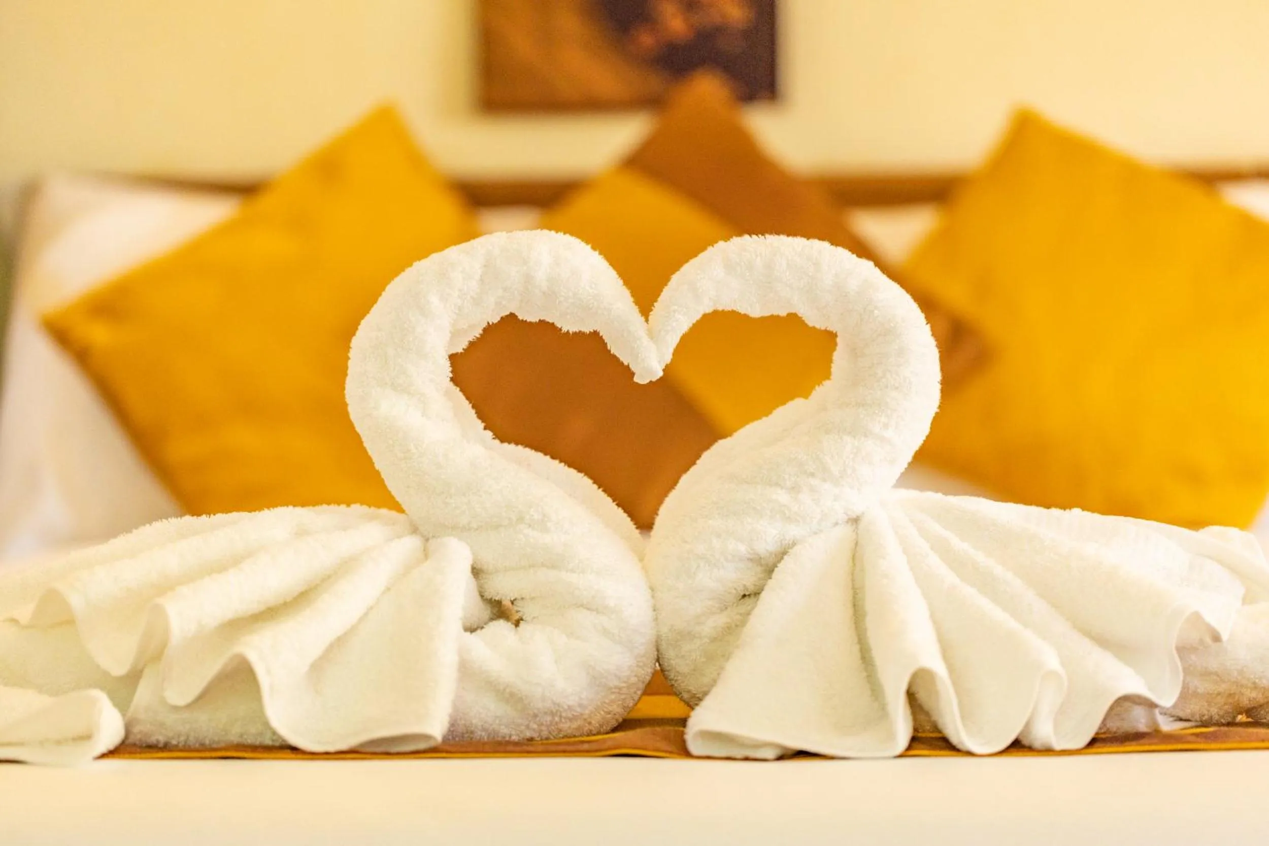 Bed in Palms Cove Resort