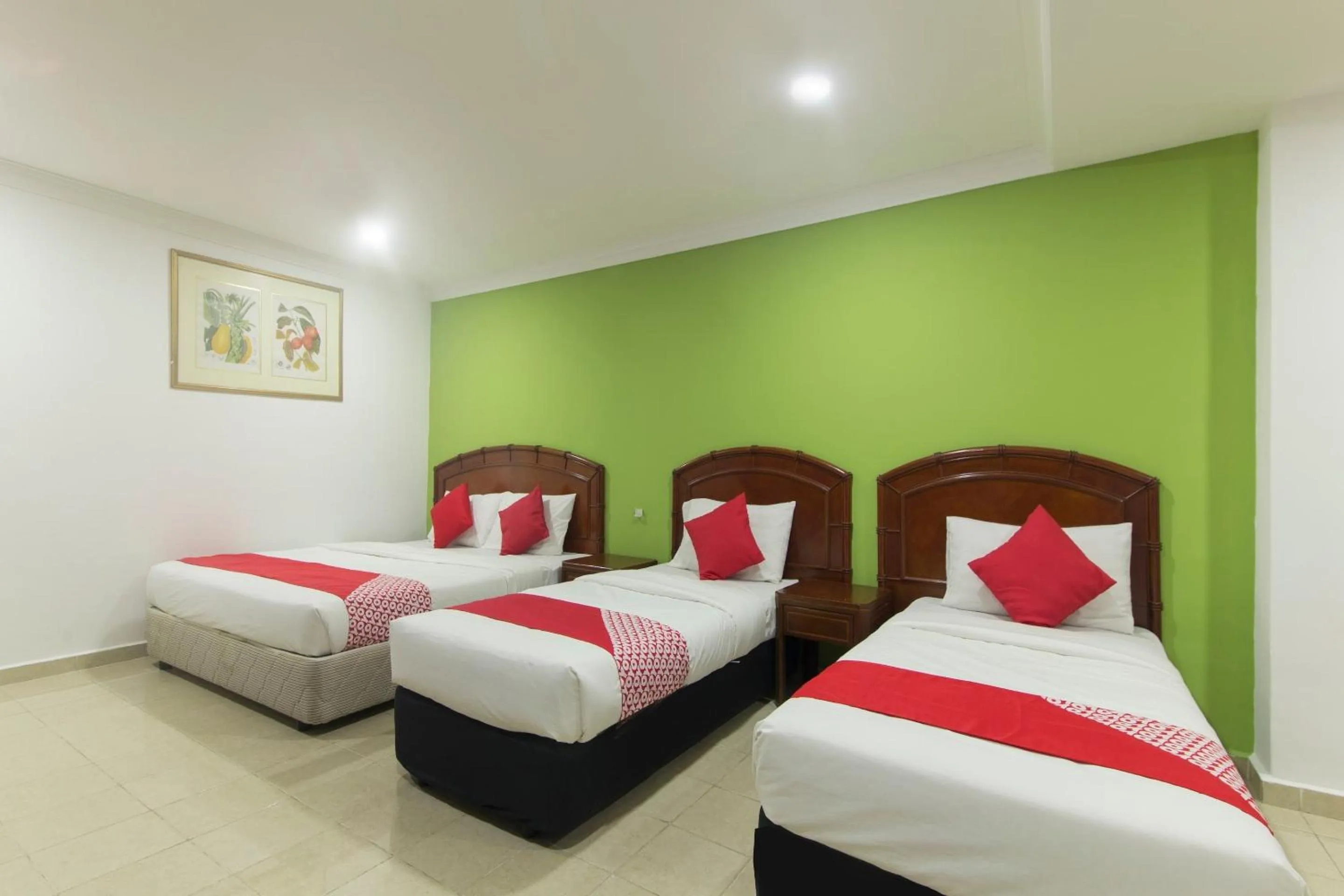 Bedroom in OYO 805 Hotel Run Star