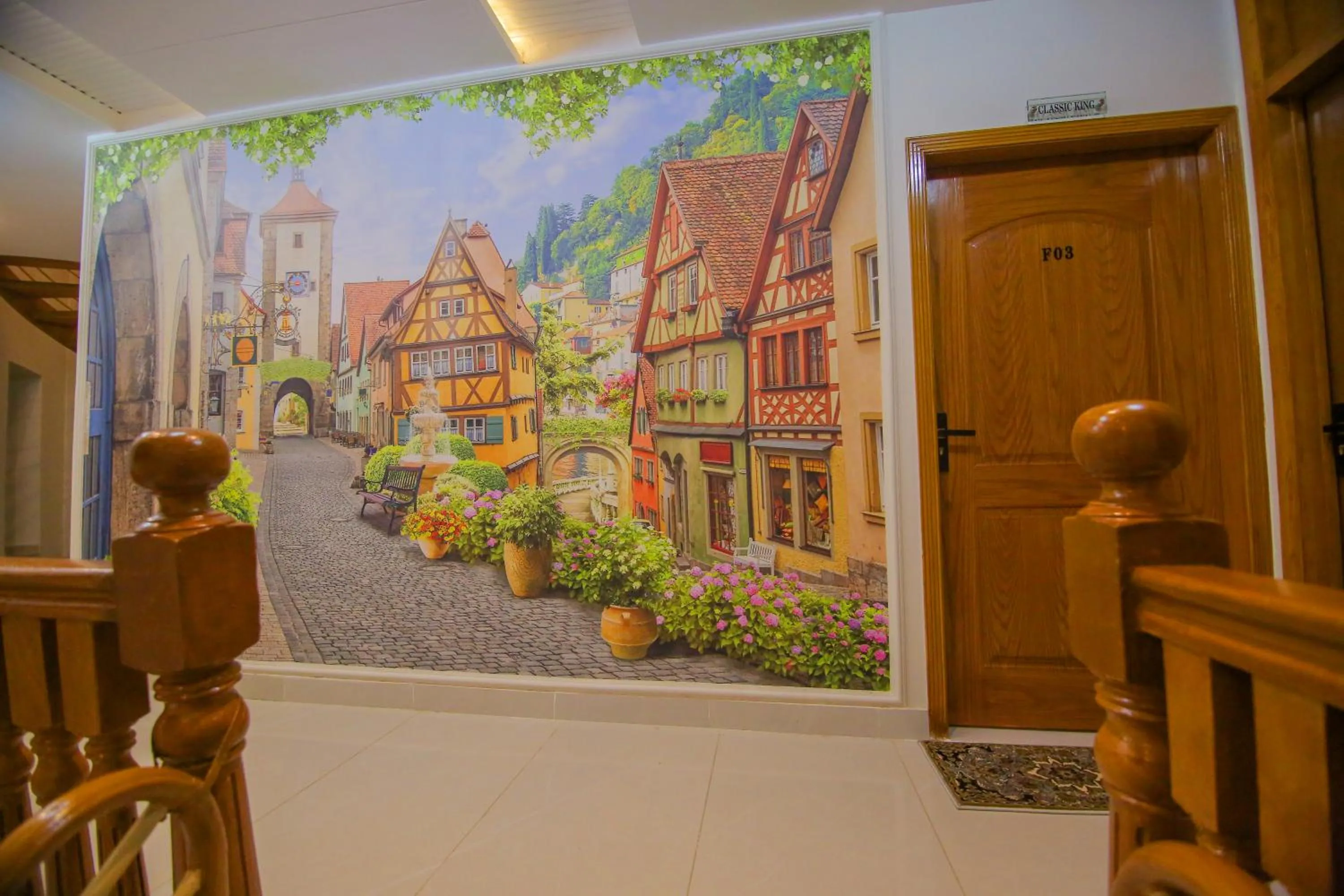 Decorative detail in Premier Inn Gulberg Lahore