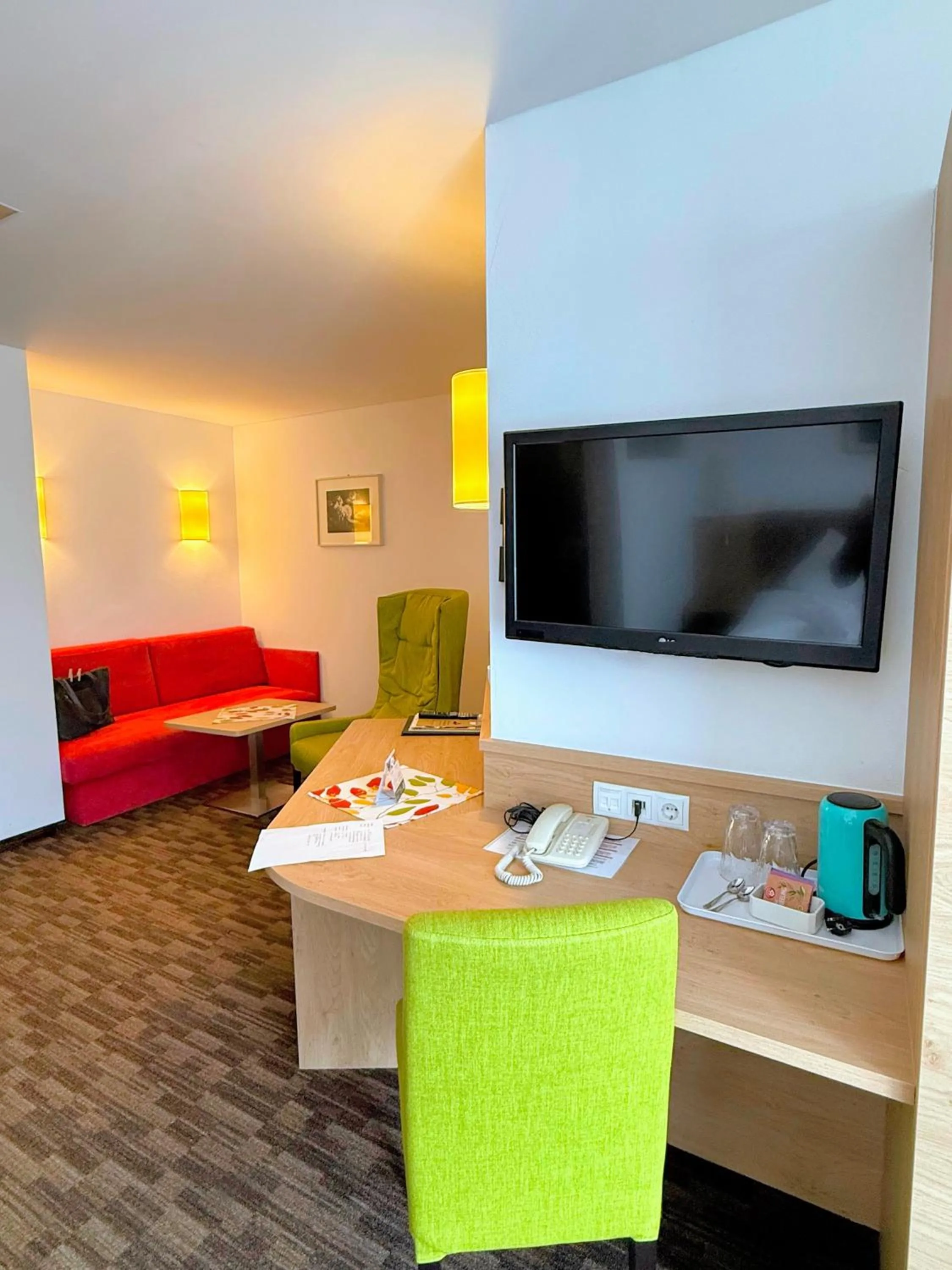 Bed in Hotel Achentalerhof